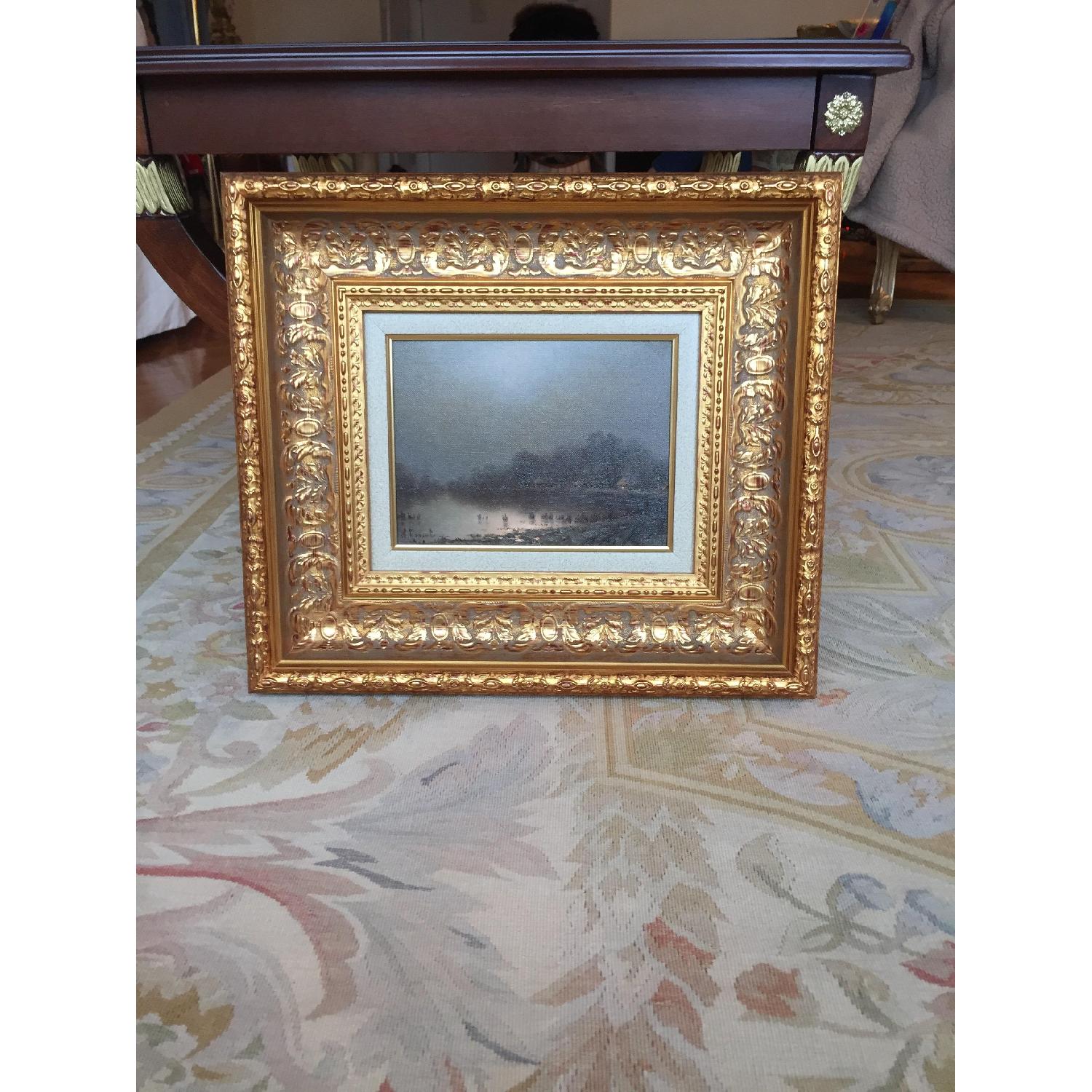 Original Signed Oil Canvas Painting - image-4