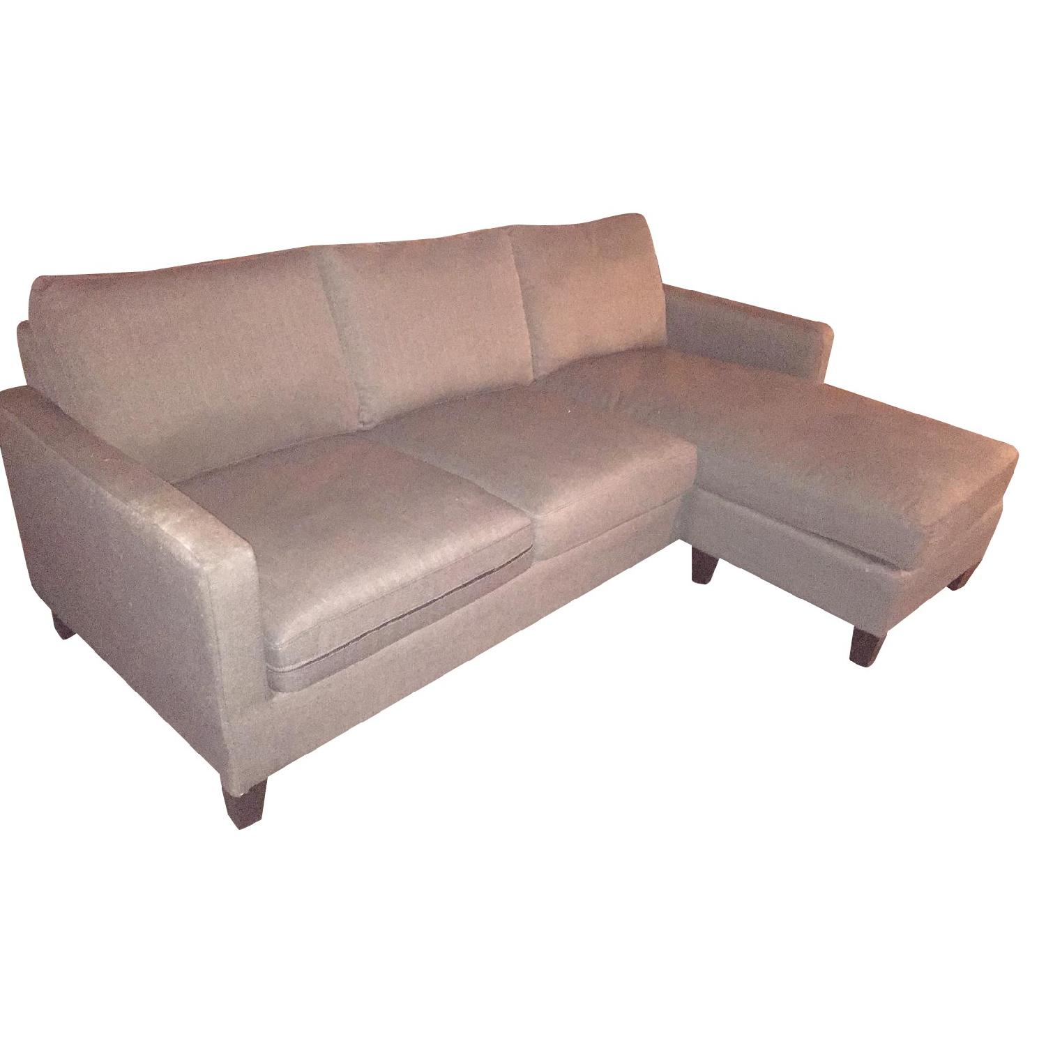 Textured Woven Abbott Sofa - image-0
