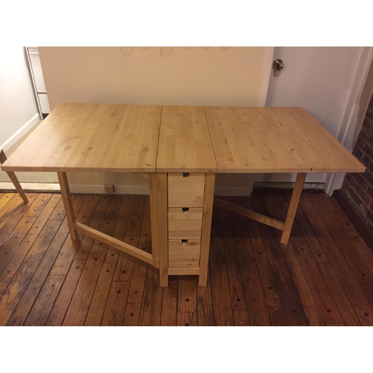 Ikea Norden Extendable Dining Table - image-5