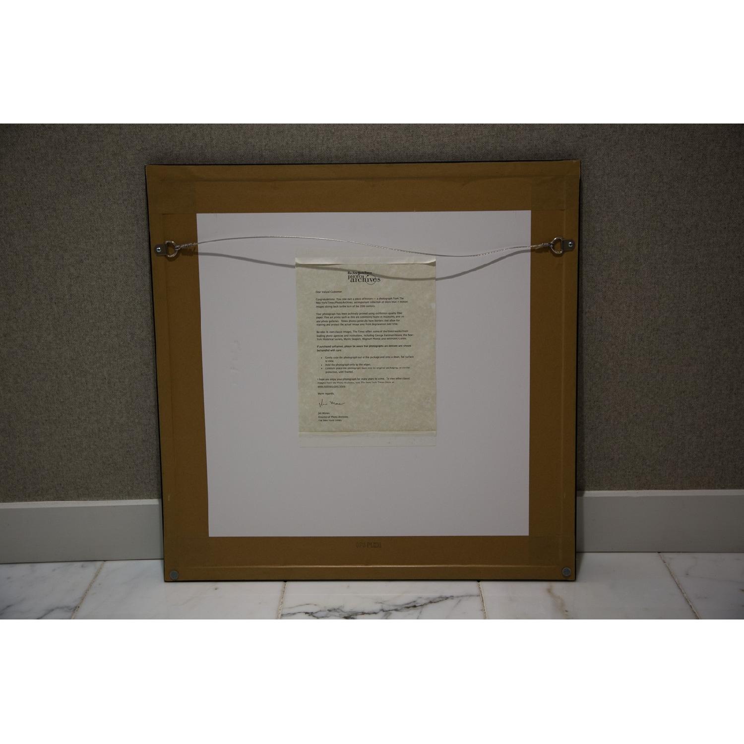 1966 Framed Photo from New York Times Archives - Smog Covered Skyline - image-3