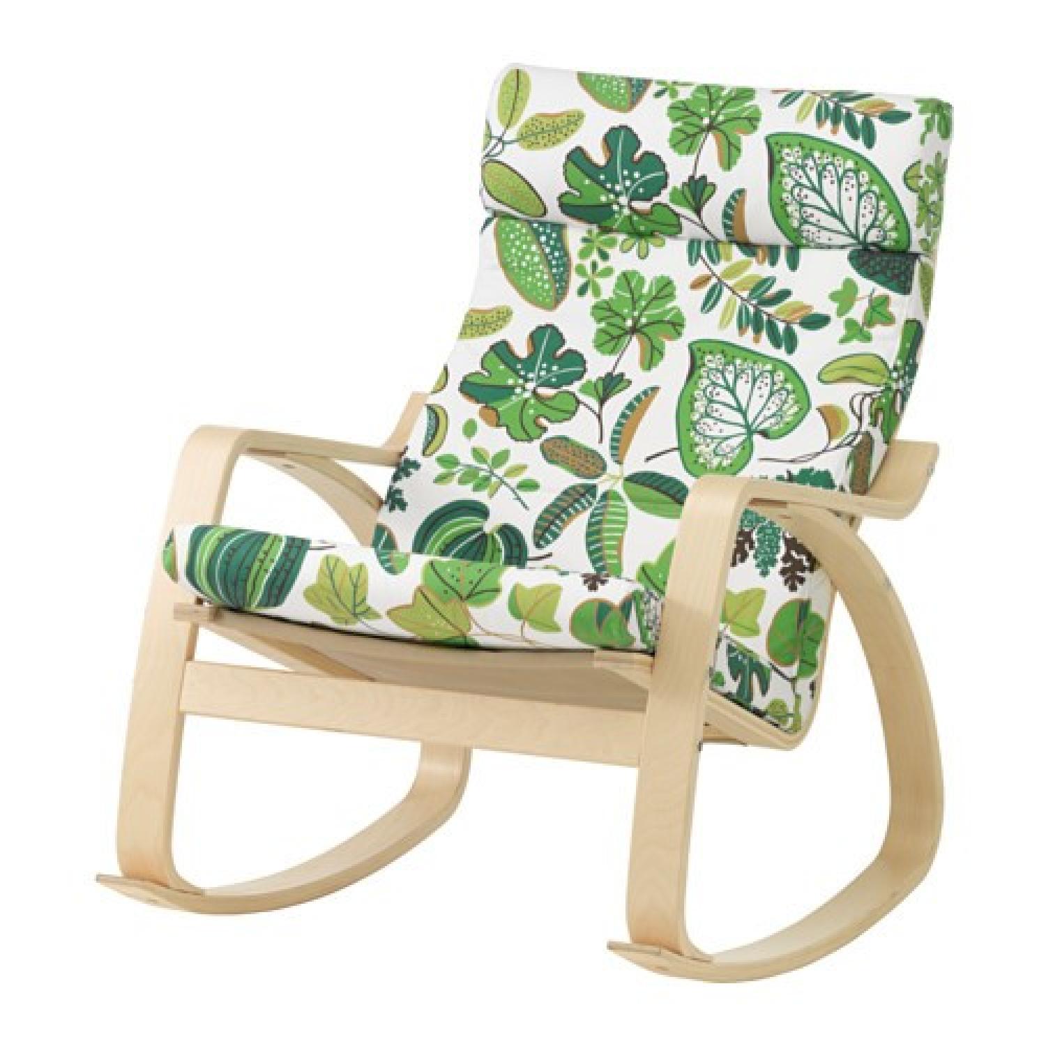 Ikea Poang Jungle Rocking Chair - image-1