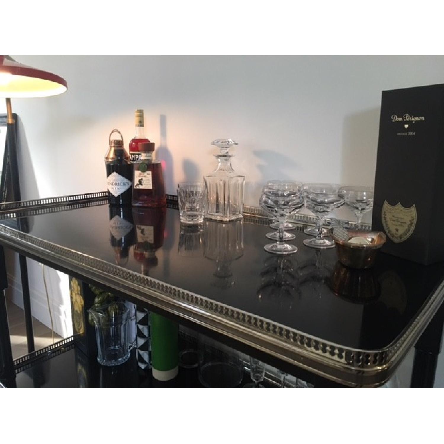 Ralph Lauren One Fifth Drinks Trolley in Black - image-4