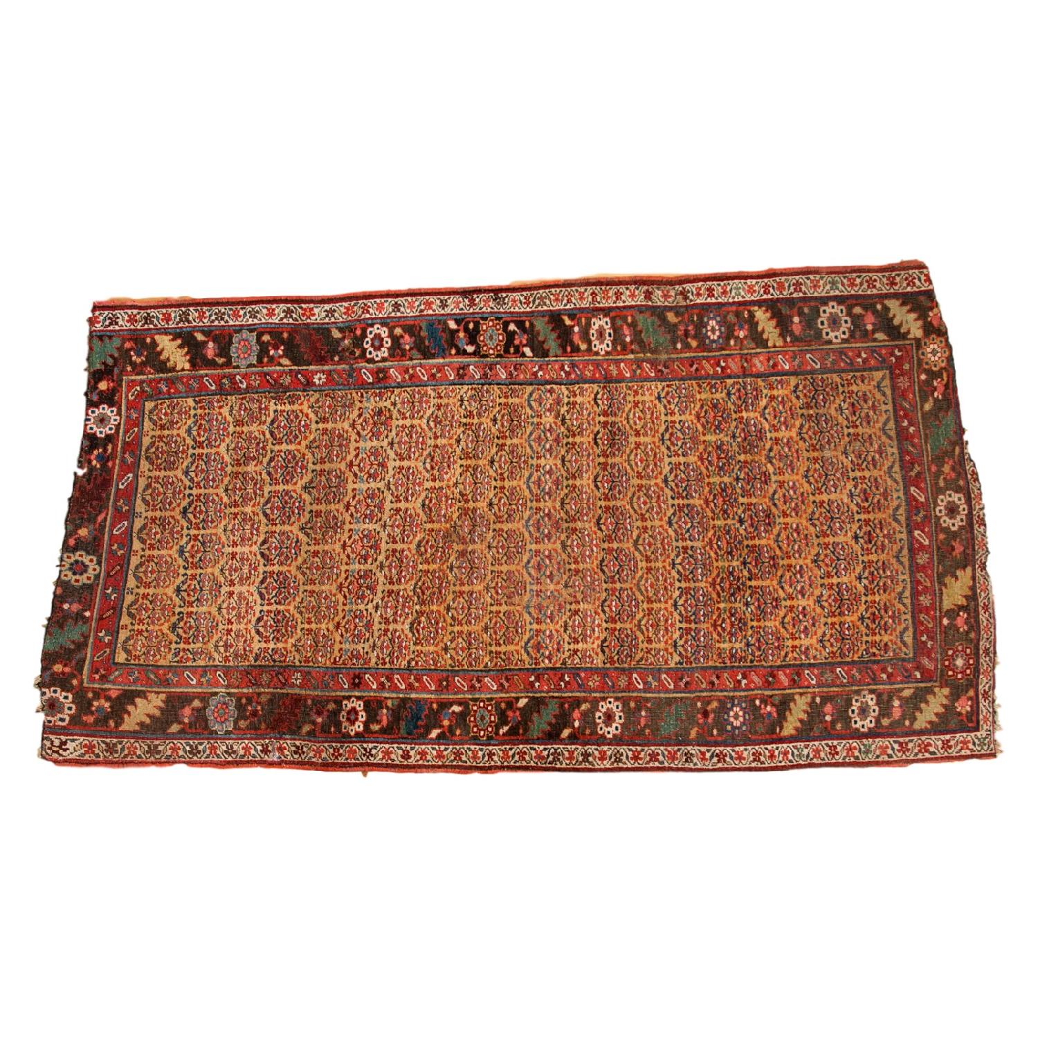 Antique Halvai Bijar Rug - image-0