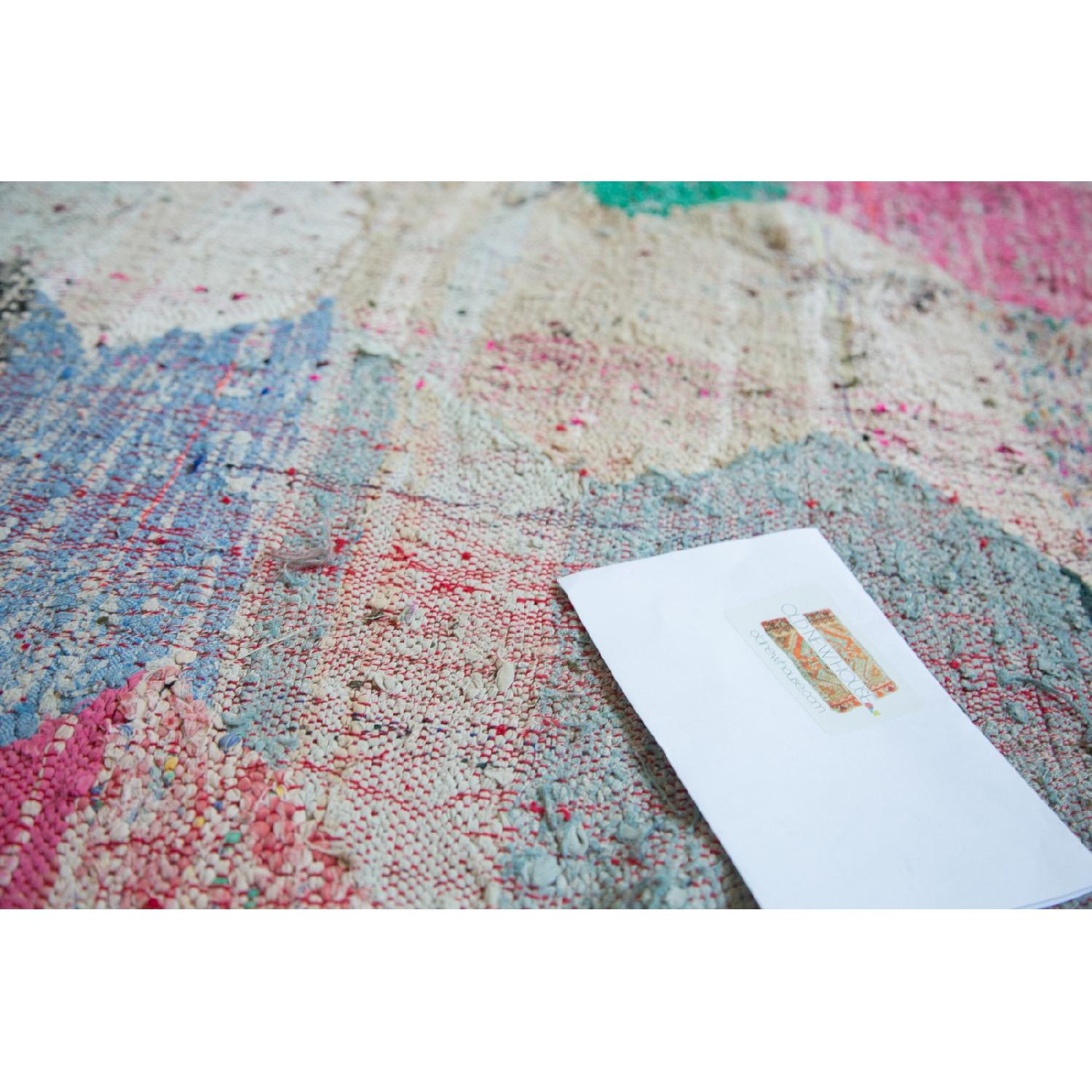 Vintage Rag Rug Carpet - image-6