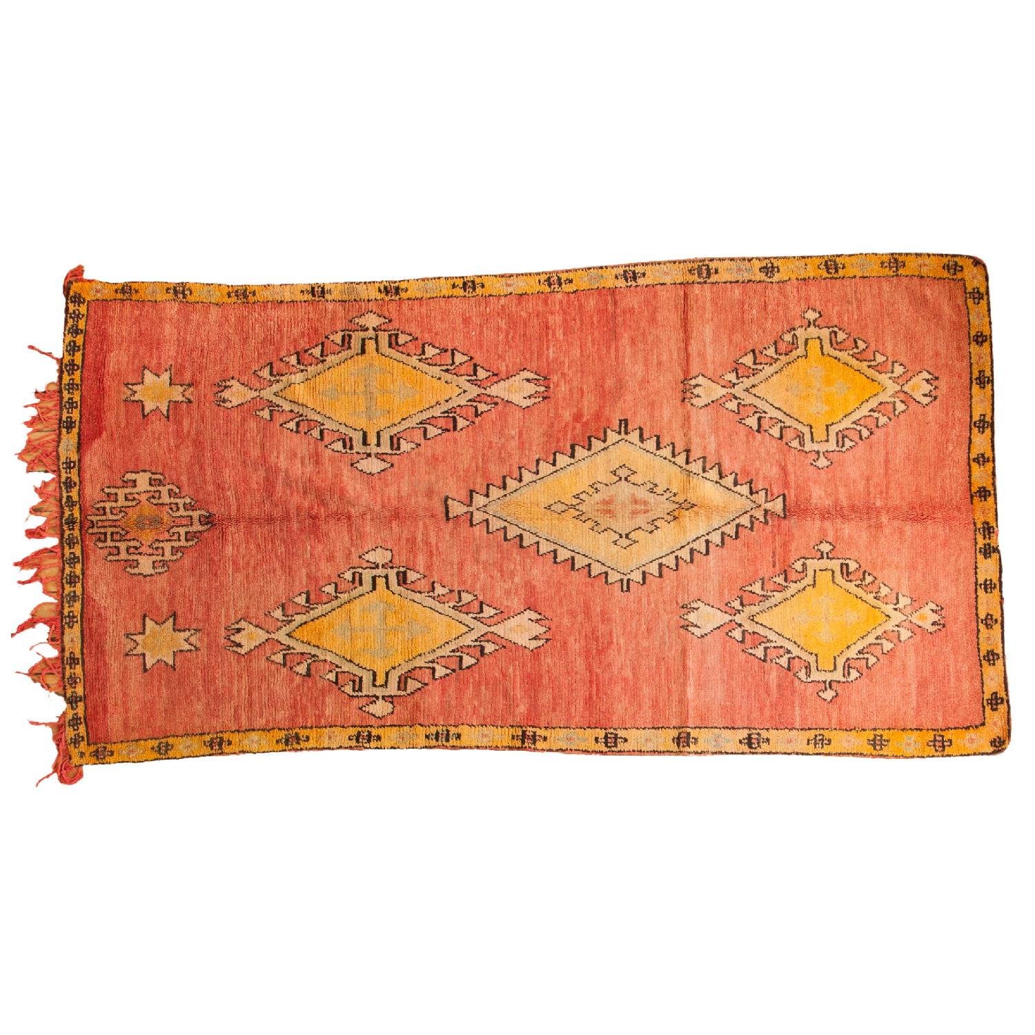 Vintage Moroccan Carpet AptDeco