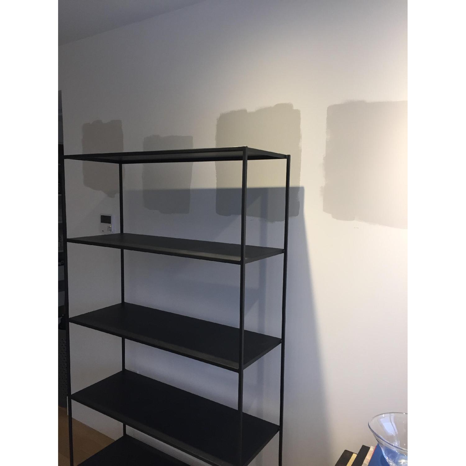 Room & Board Slim Bookcase in Natural Steel - image-2