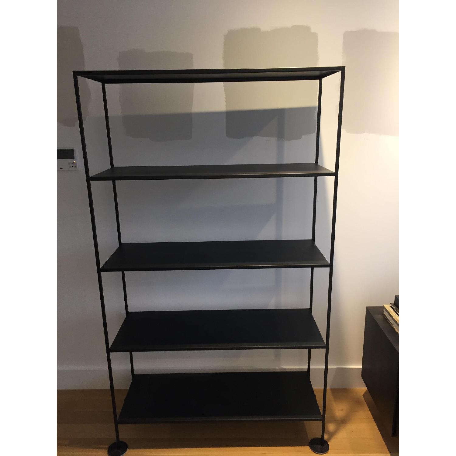 Room & Board Slim Bookcase in Natural Steel - image-4