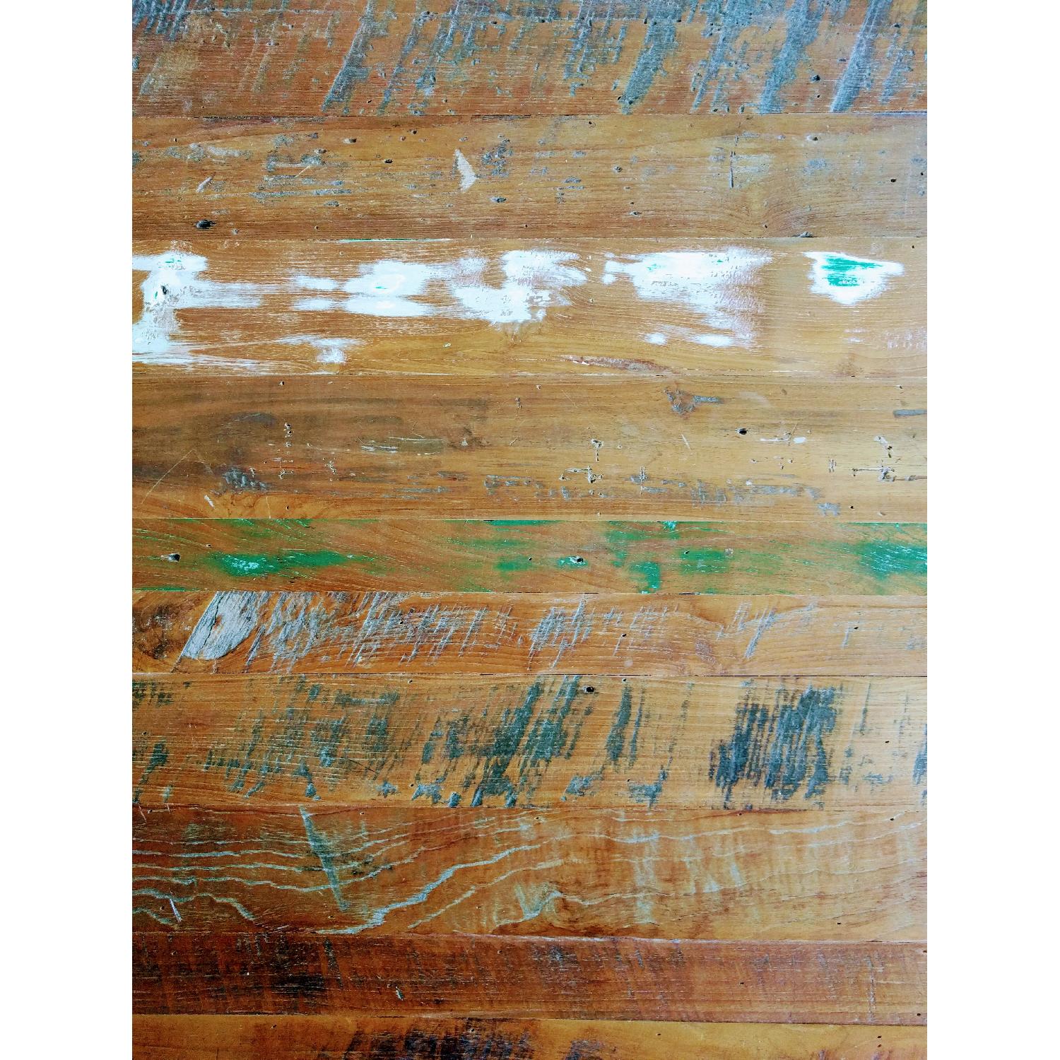 From The Source Industrial Reclaimed Wood Dining Table - image-2