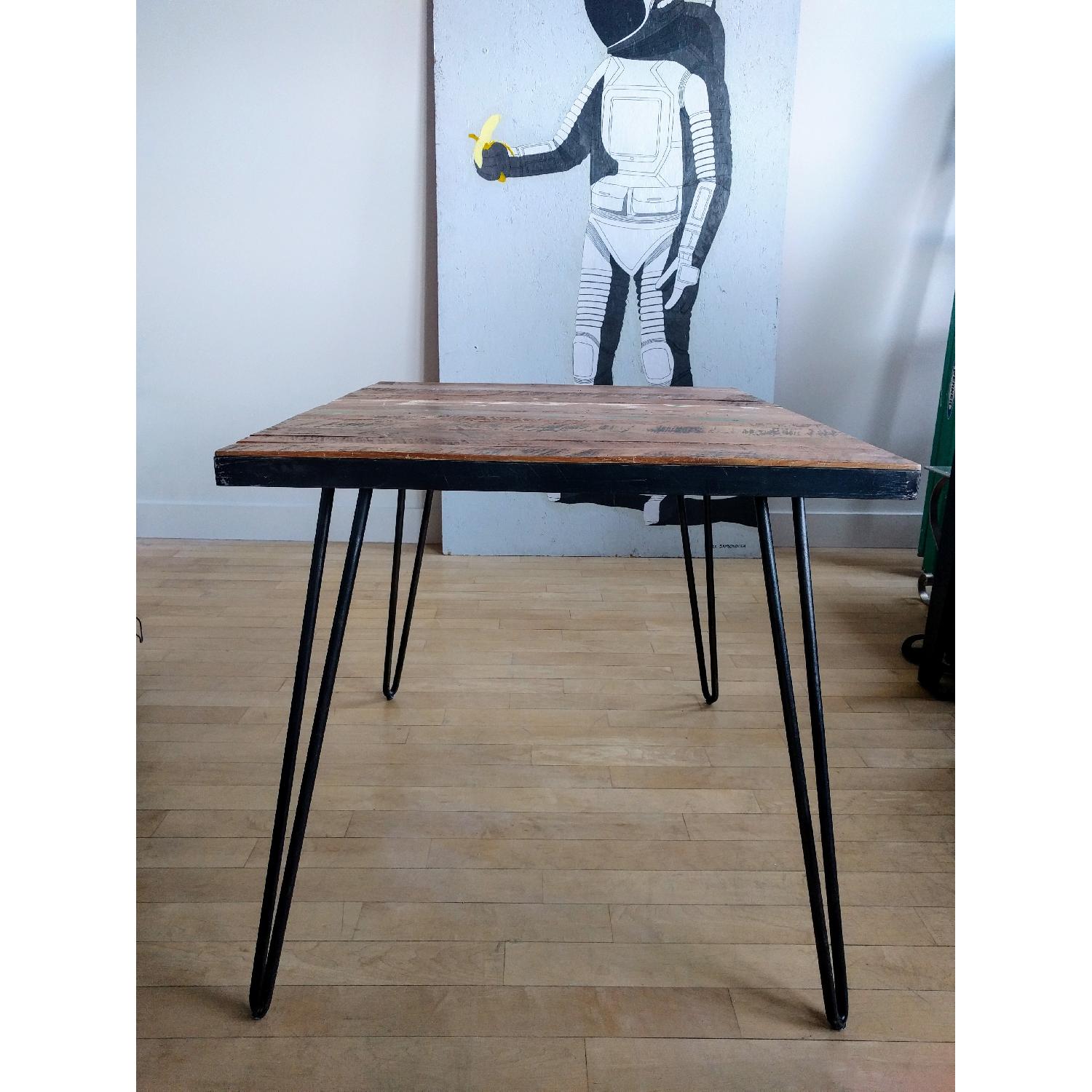 From The Source Industrial Reclaimed Wood Dining Table - image-3