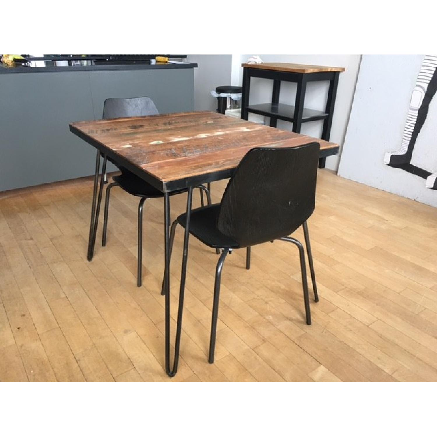 From The Source Industrial Reclaimed Wood Dining Table - image-4