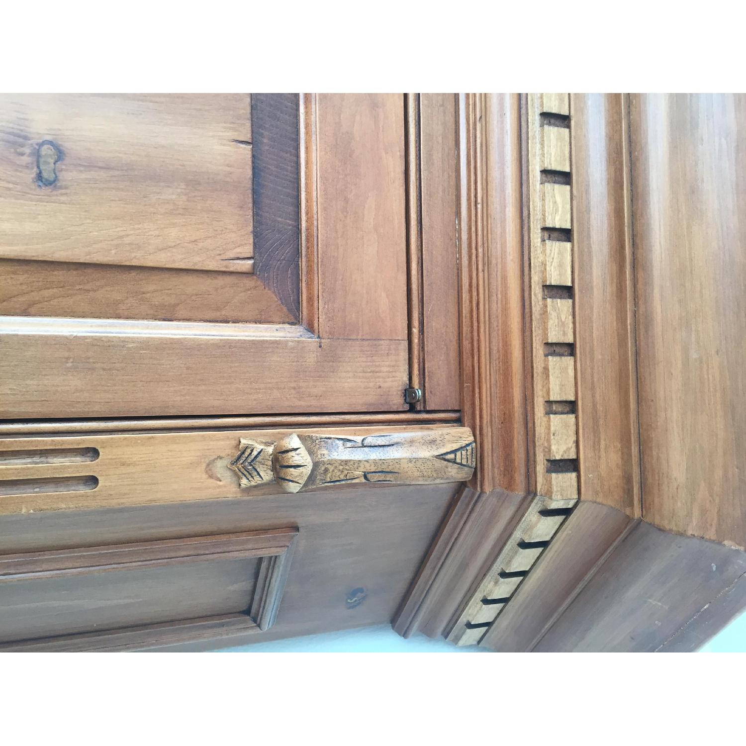 Custom Pine Corner Armoire - image-2