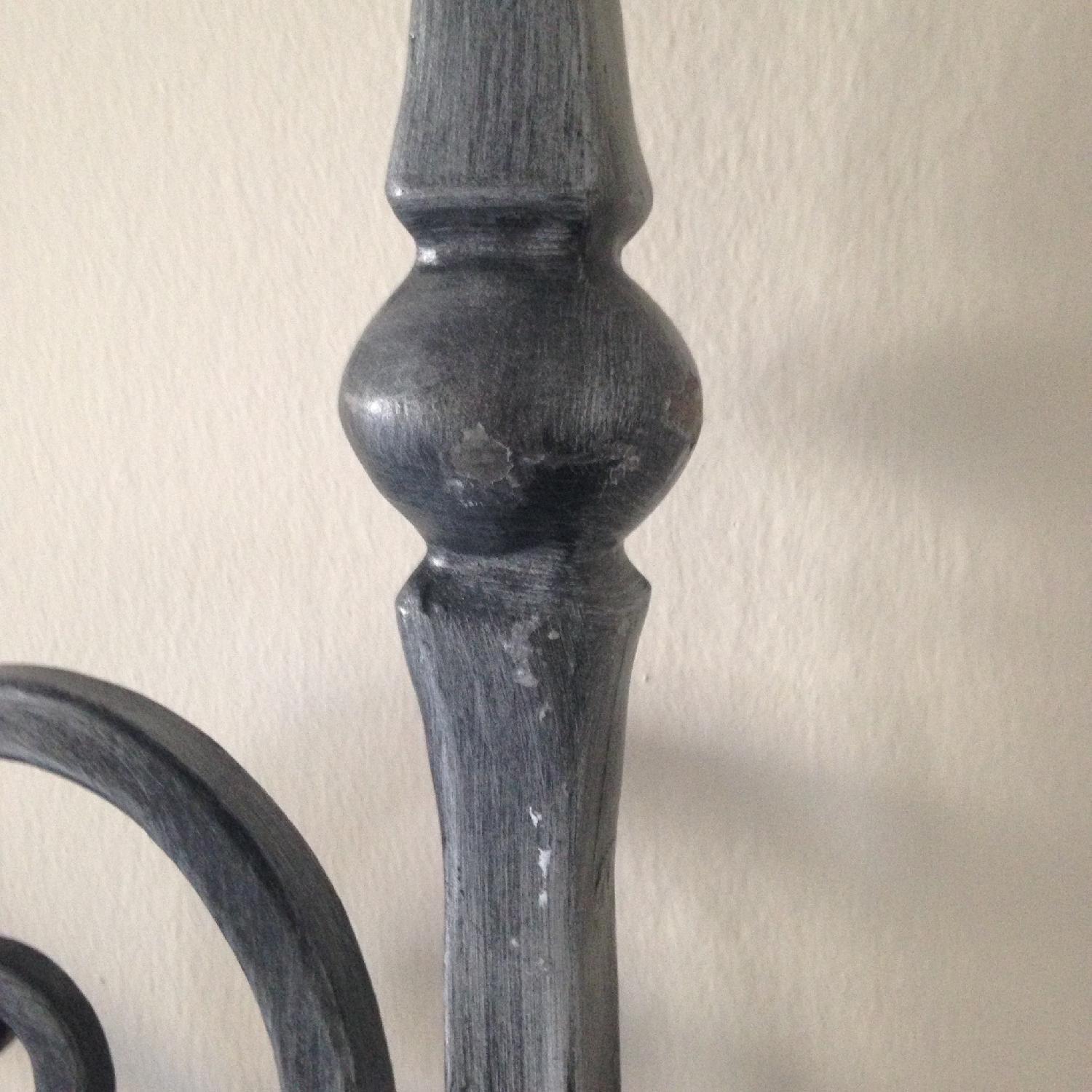 Bloomingdale's Artistica San Marco Wrought Iron Canopy Queen Bed Frame - image-5