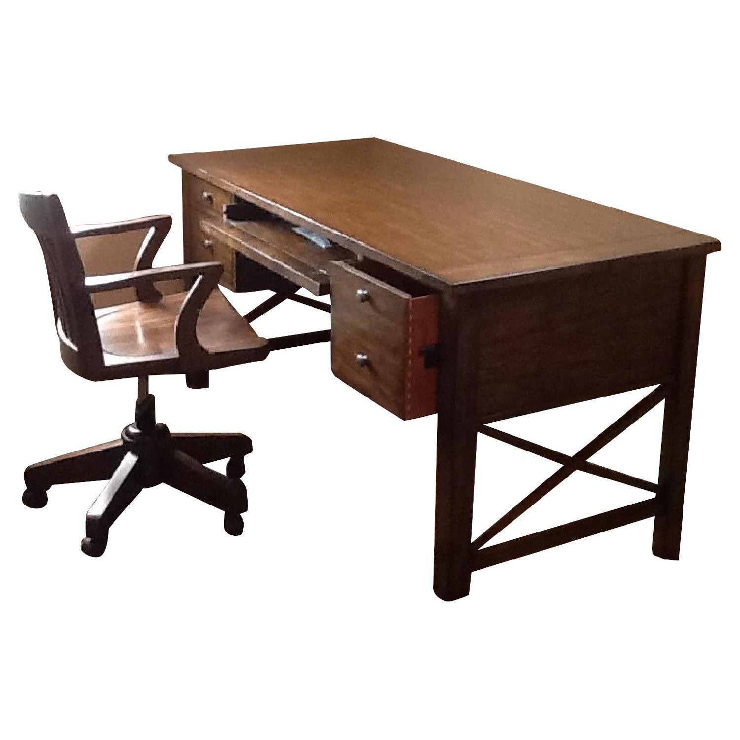 ETHAN ALLEN ライティングデスク　【椅子のみ】 Ethan Allen Desk & Chair - AptDeco