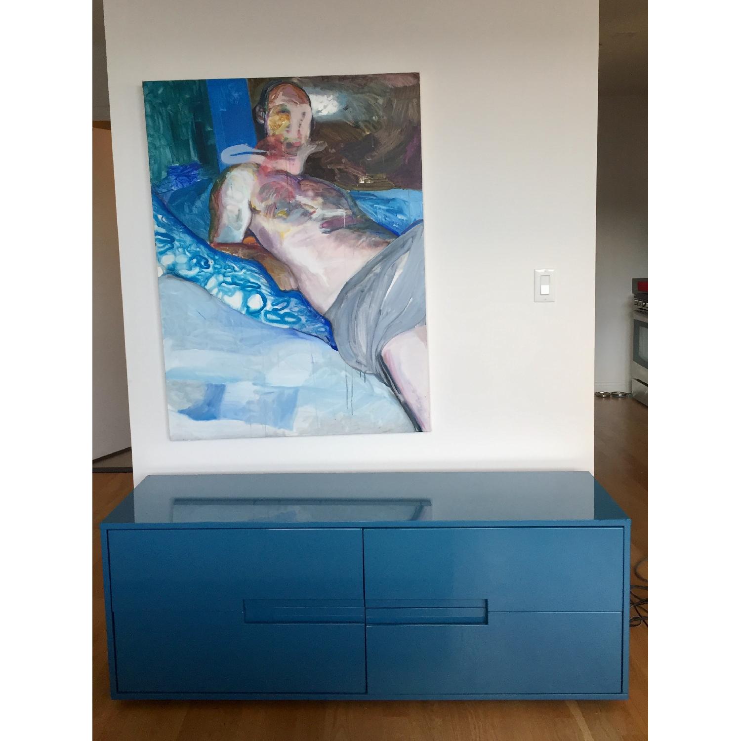CB2 Latitude Low Dresser in Blue - image-3