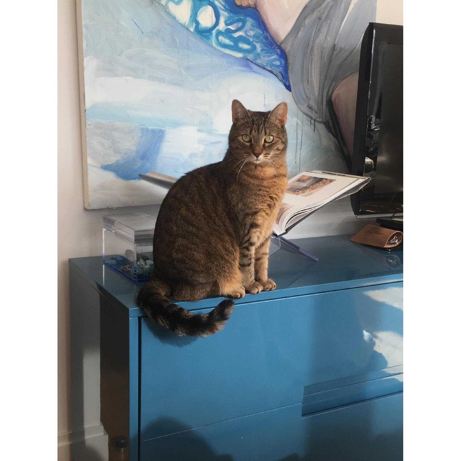 CB2 Latitude Low Dresser in Blue - image-4