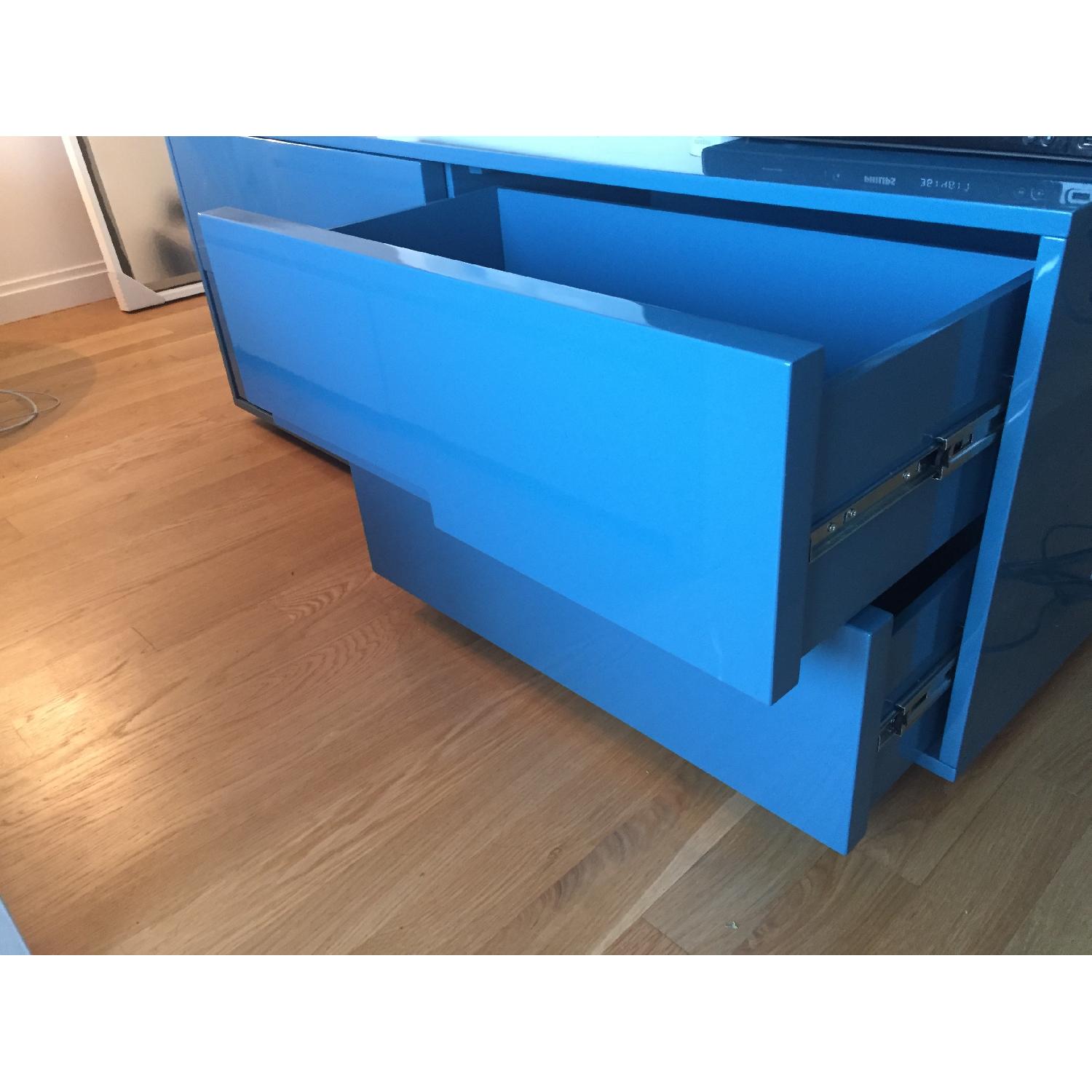 CB2 Latitude Low Dresser in Blue - image-5