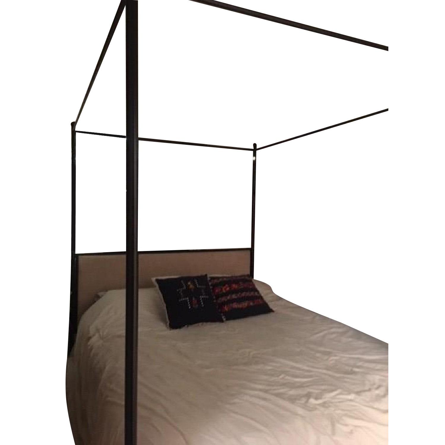 Lauren Upholstered Queen-Size Canopy Bed - image-0