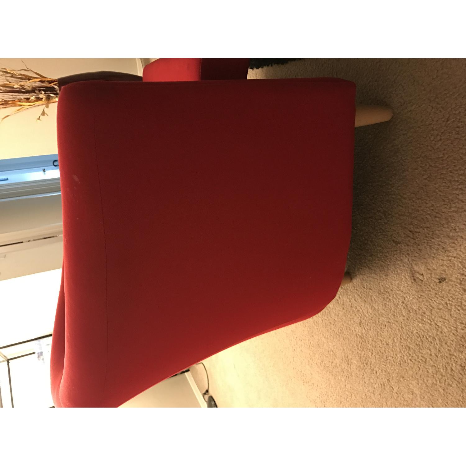 Ikea Armchair in Red - image-2