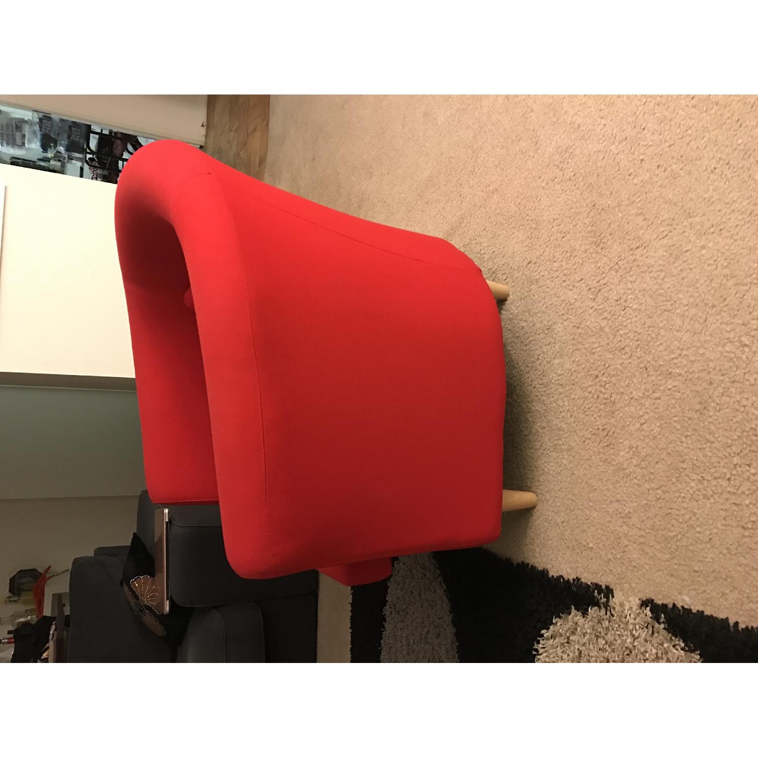 Ikea Armchair in Red - image-3