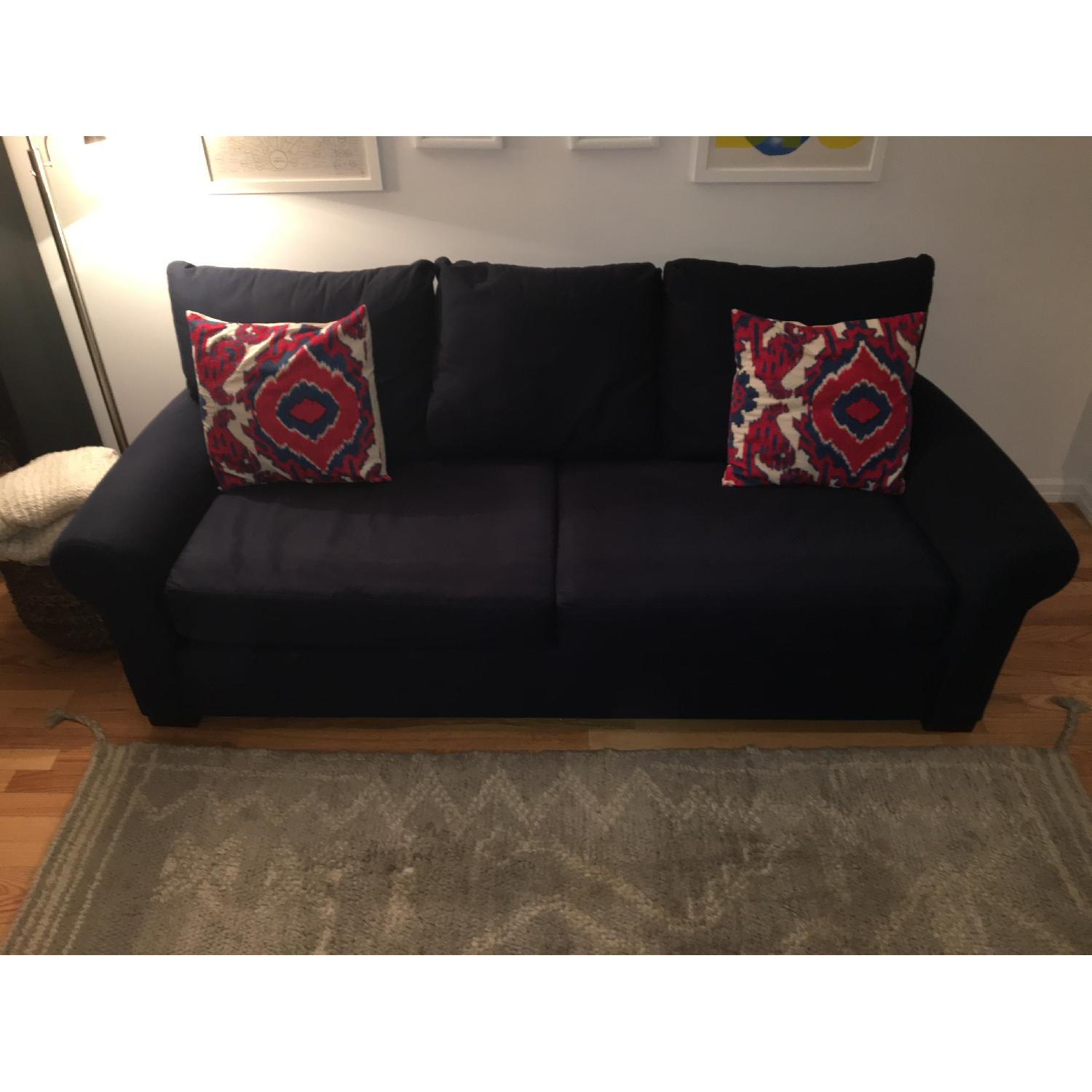 Pottery Barn Townsend Custom Twill Couch - image-1