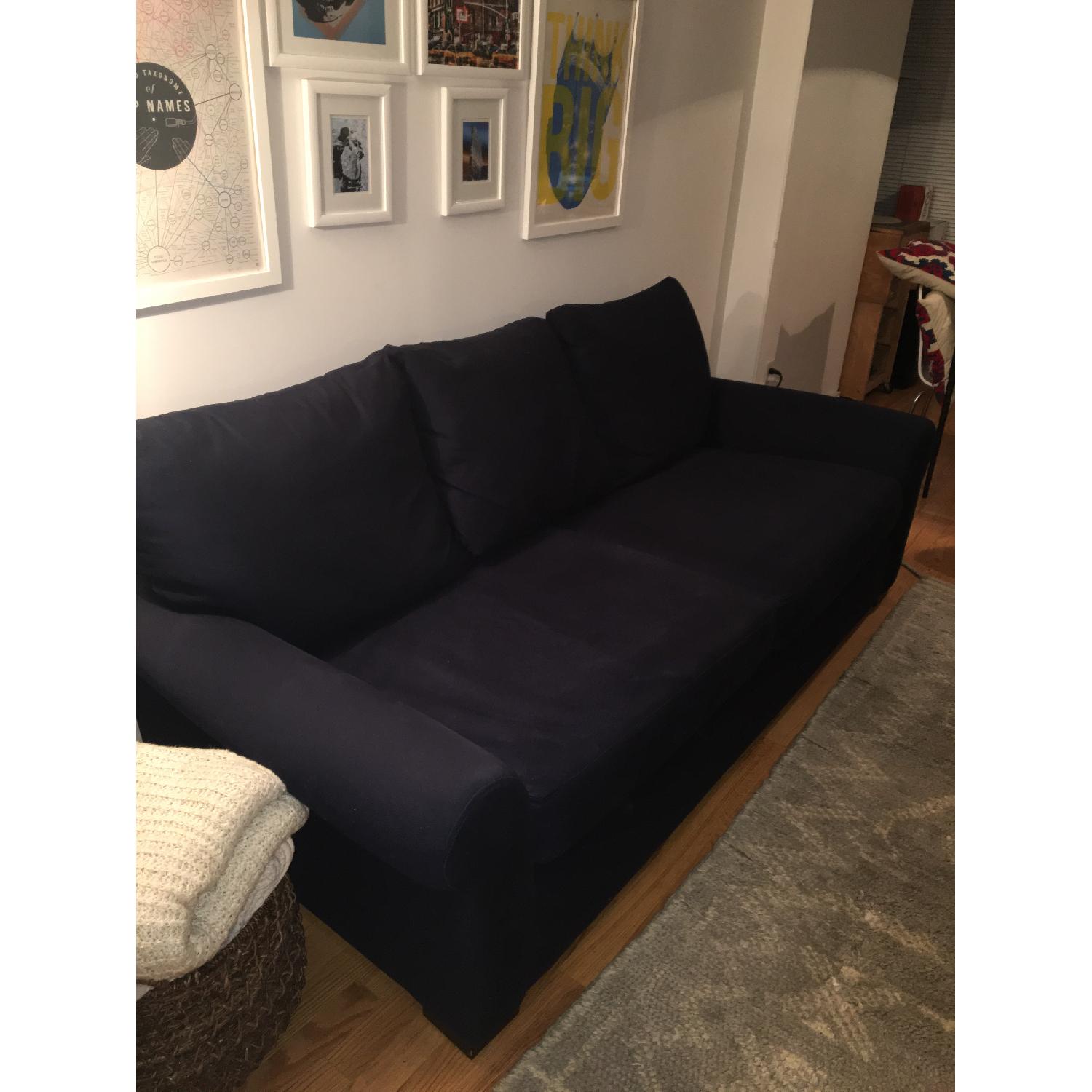 Pottery Barn Townsend Custom Twill Couch - image-2
