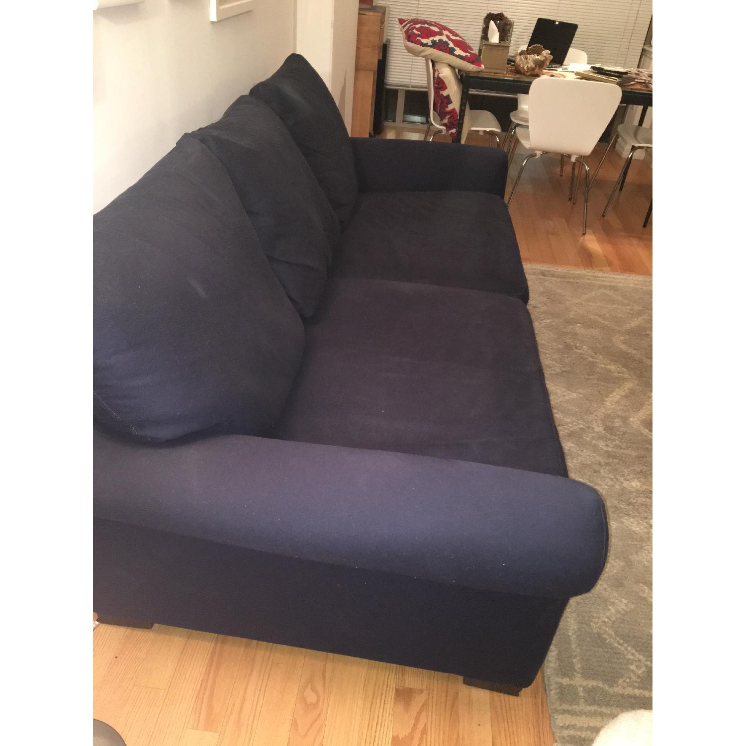 Pottery Barn Townsend Custom Twill Couch - image-5