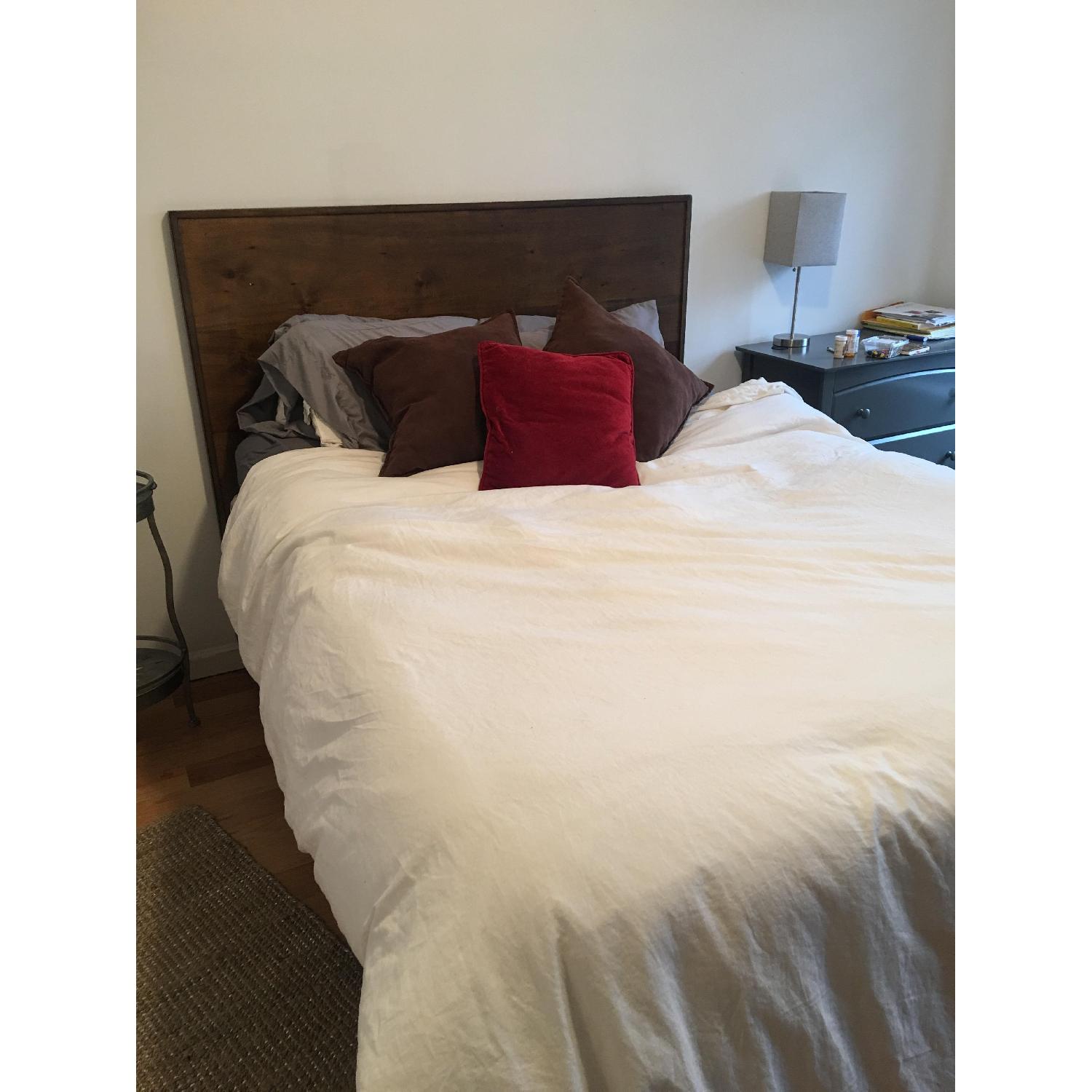 World Market Wooden Queen Bed Frame - image-1