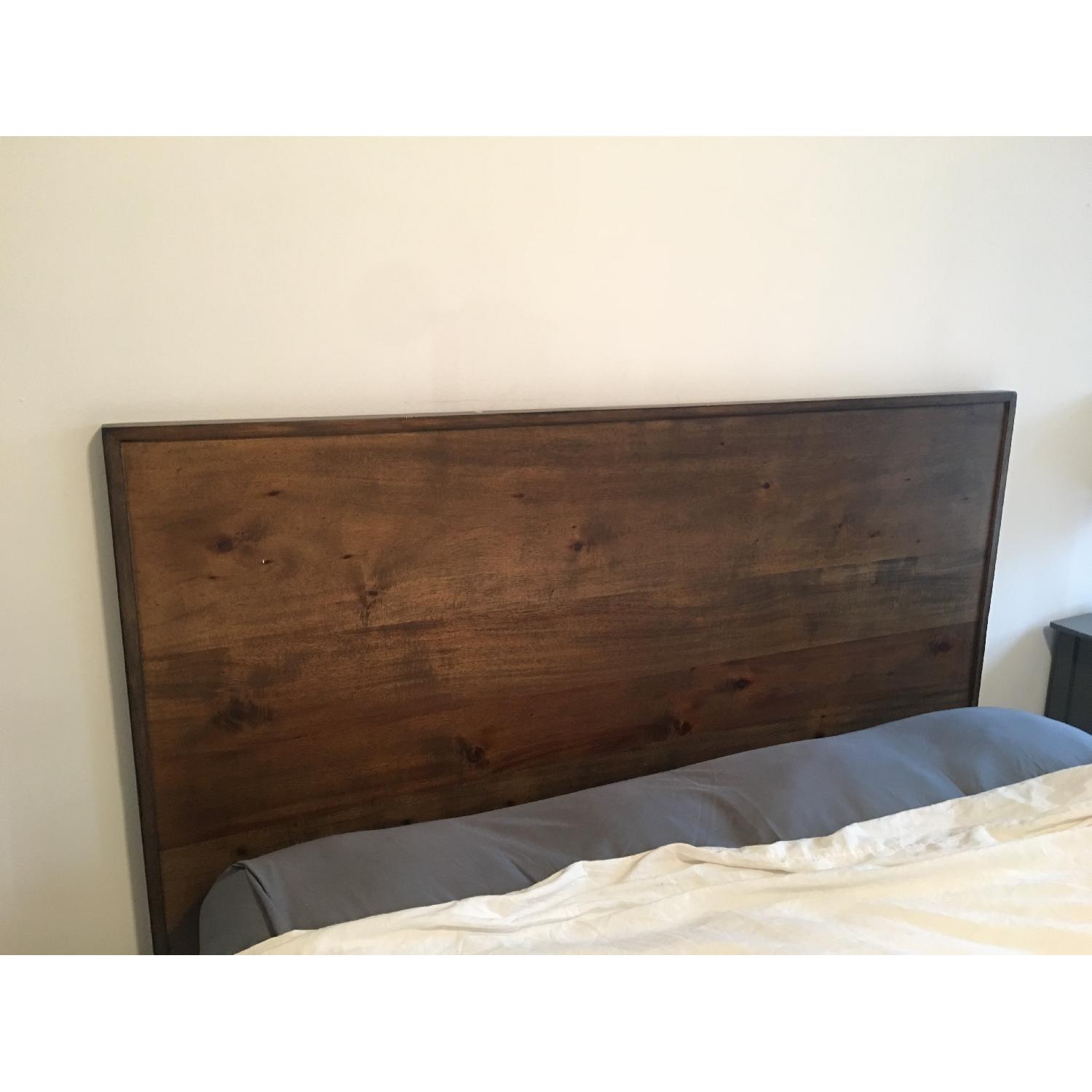 World Market Wooden Queen Bed Frame - image-2
