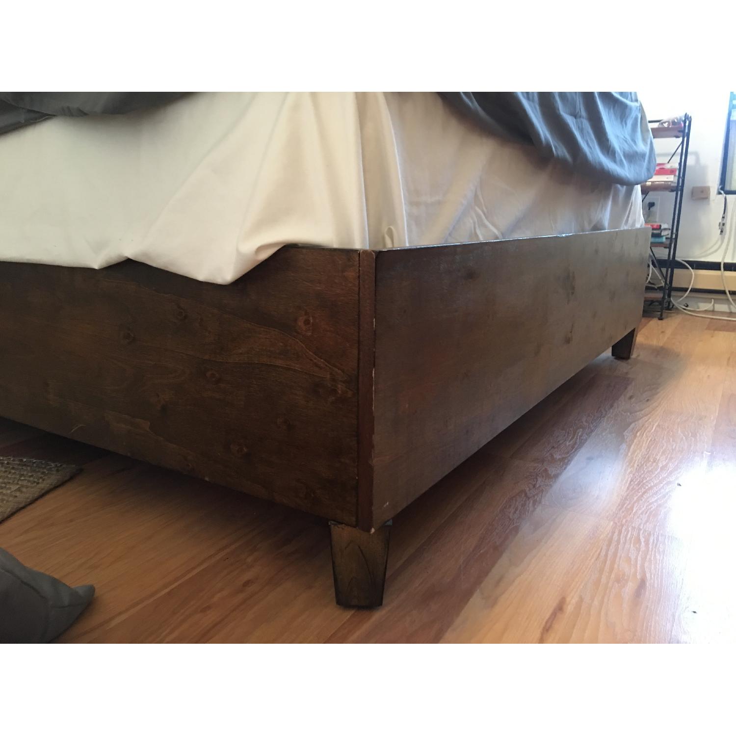 World Market Wooden Queen Bed Frame - image-3