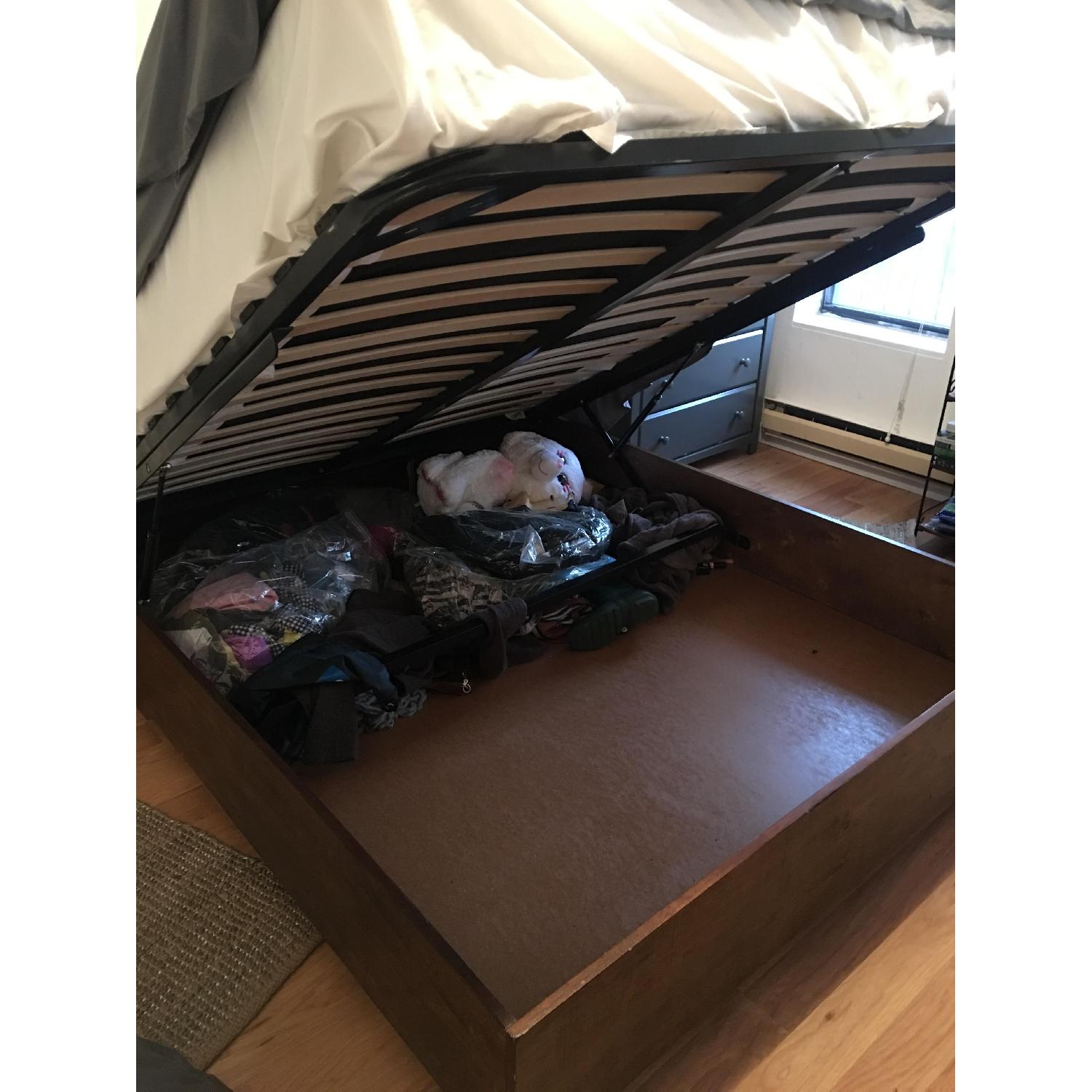 World Market Wooden Queen Bed Frame - image-5