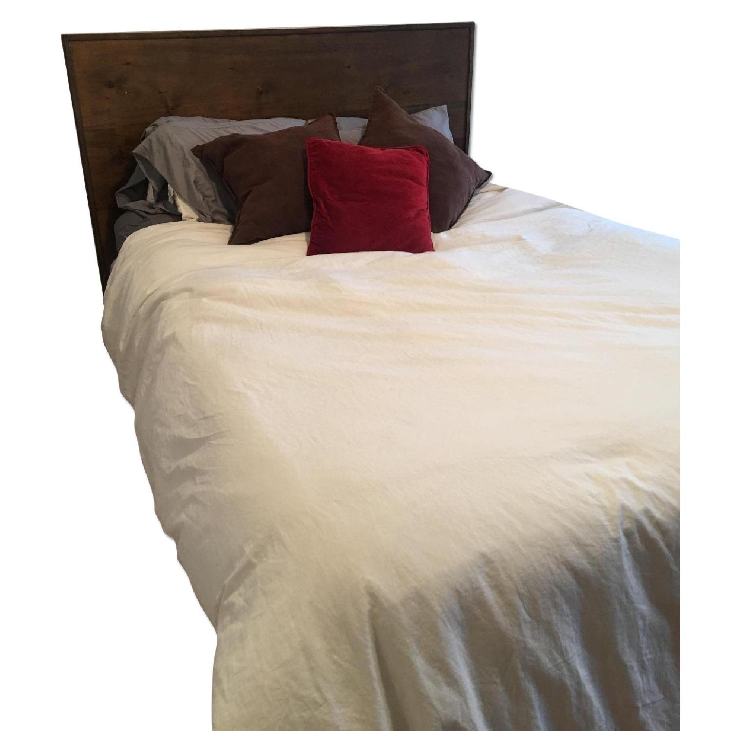 World Market Wooden Queen Bed Frame - image-0