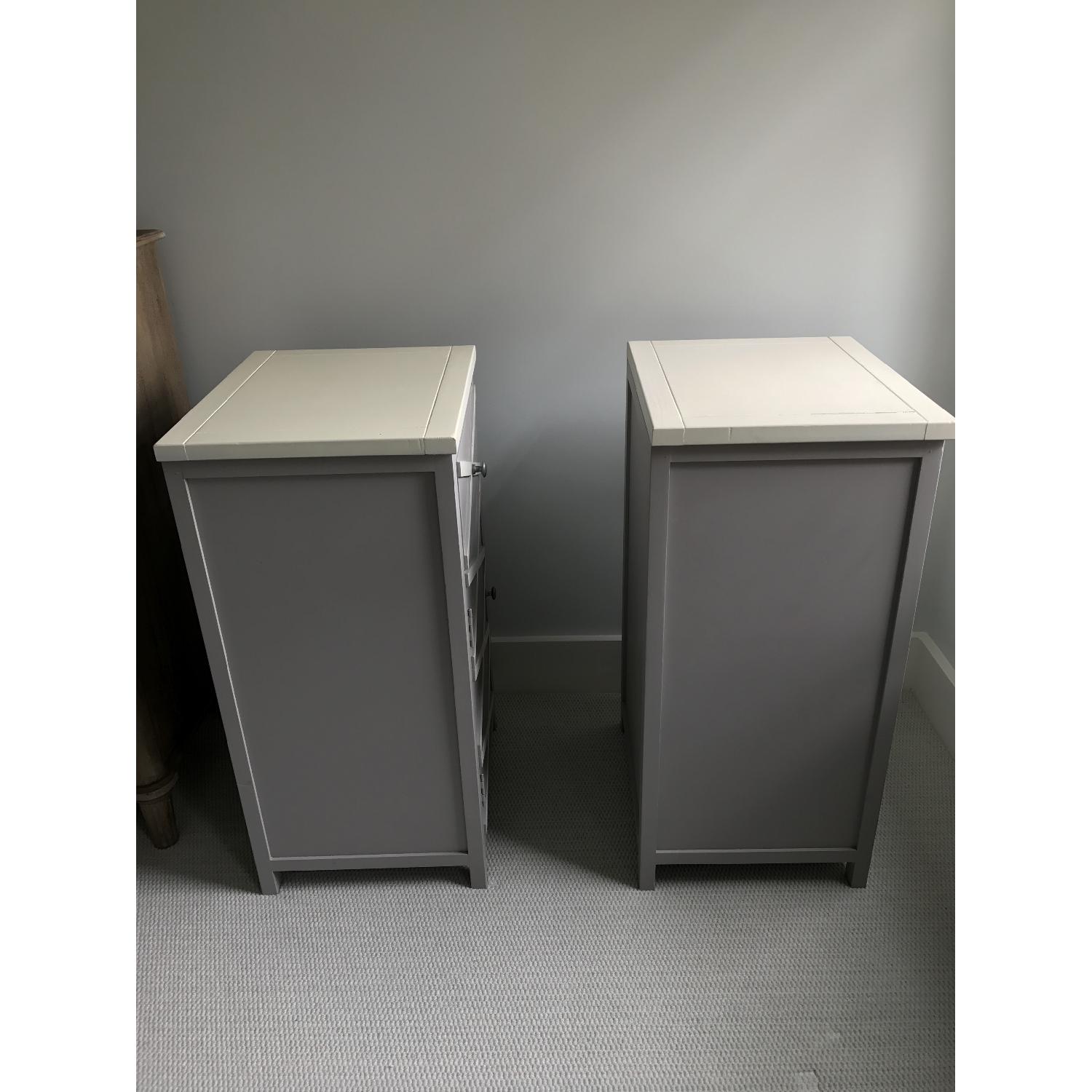 Layla Grayce Grey & White Side Table - image-3