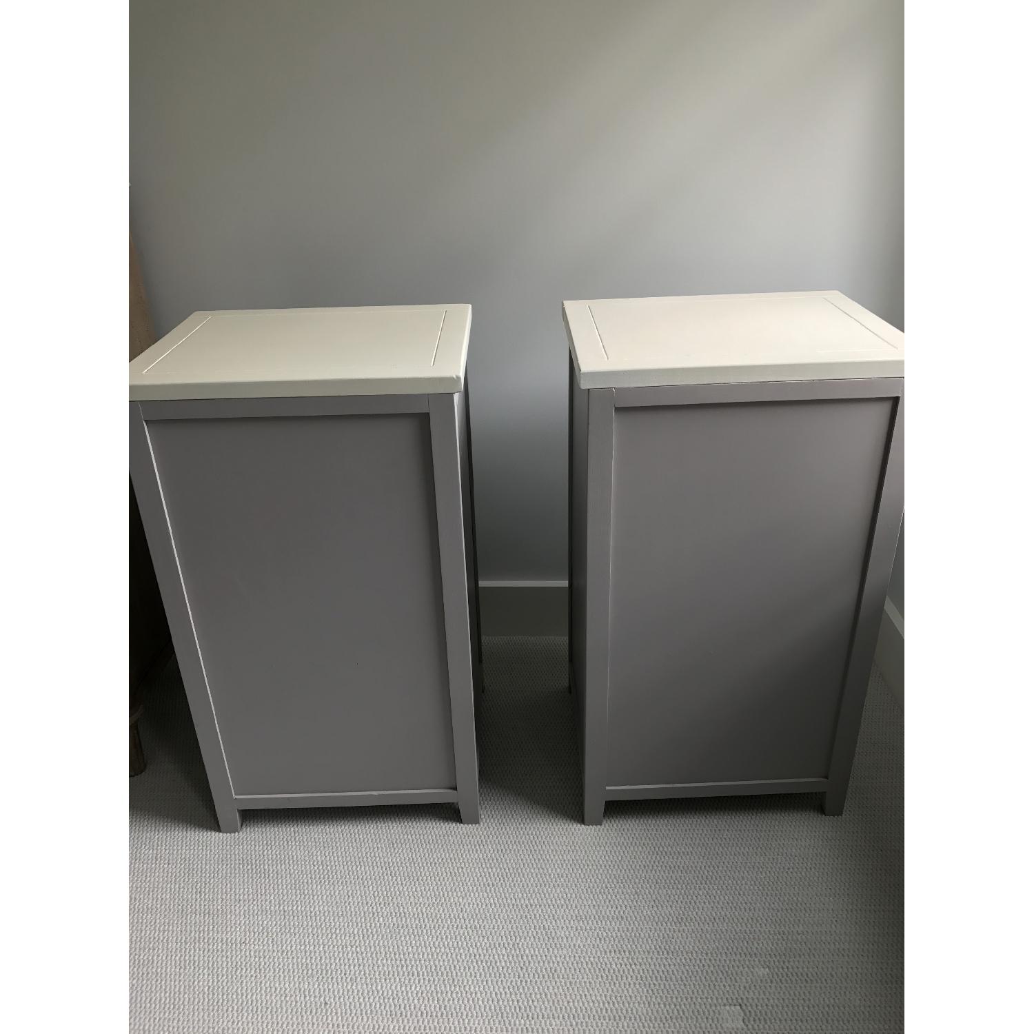 Layla Grayce Grey & White Side Table - image-4