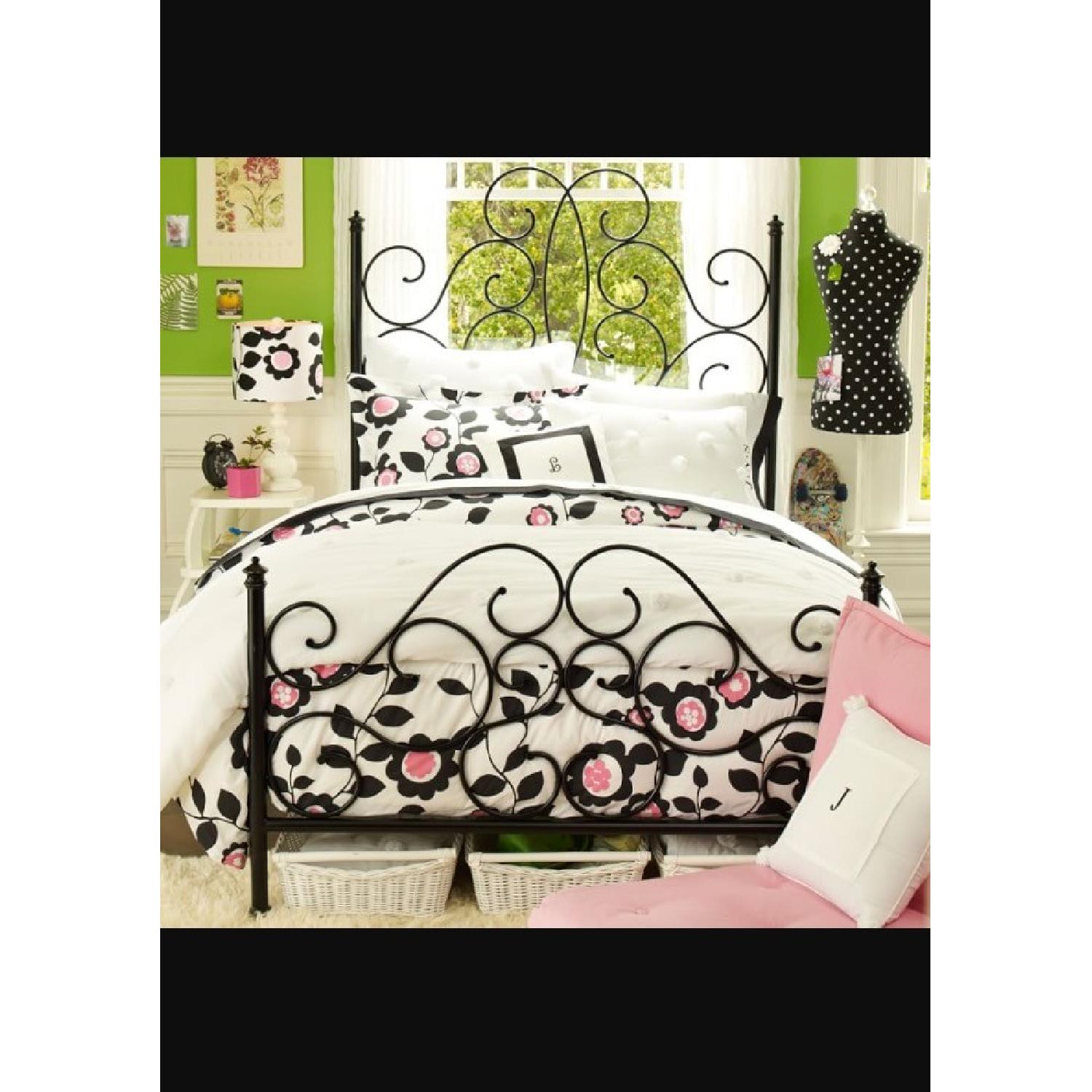 Pottery Barn Teen Amelie Twin Bed Frame - image-3