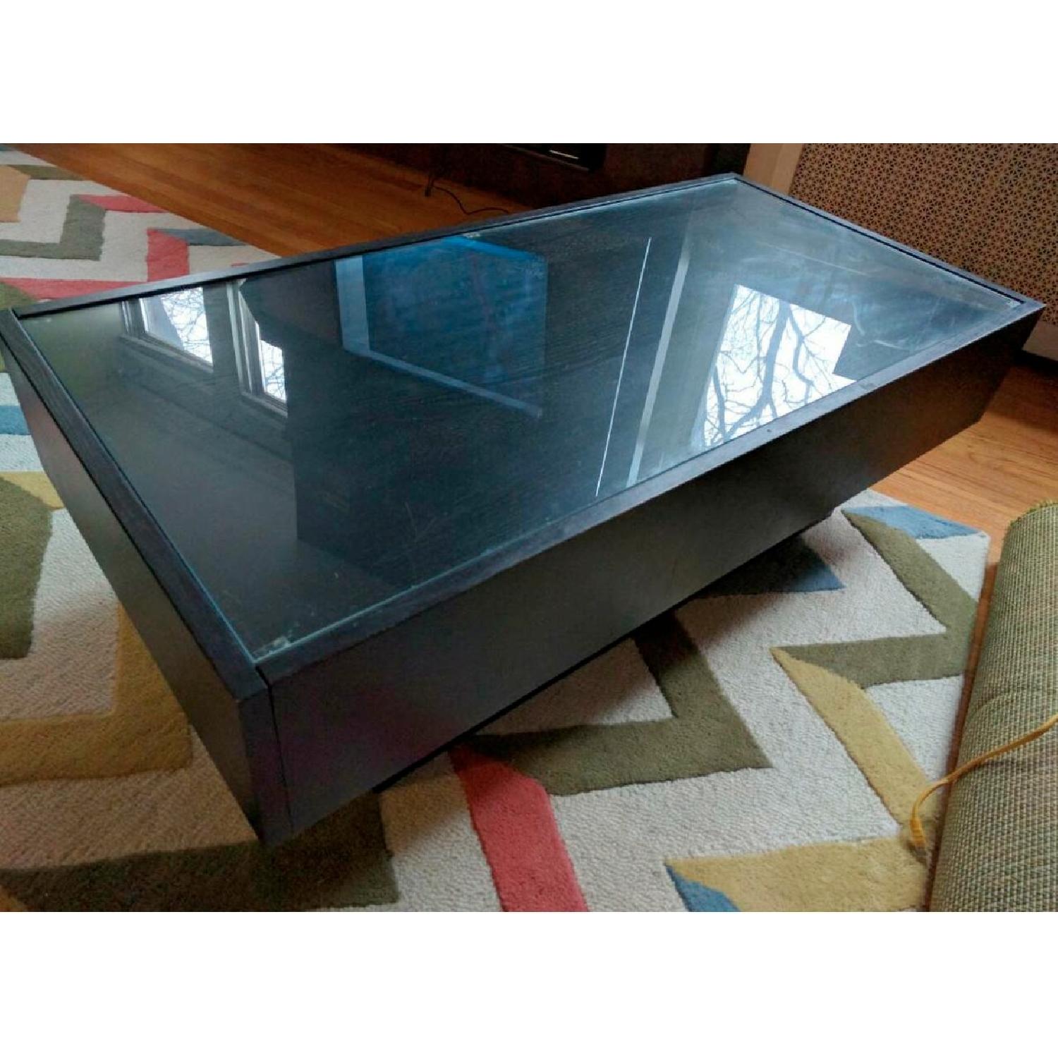 IKEA RAMVIK コーヒーテーブル IKEA - IKEA ガラストップ ローテーブル RAMVIK ビンテージ 北欧