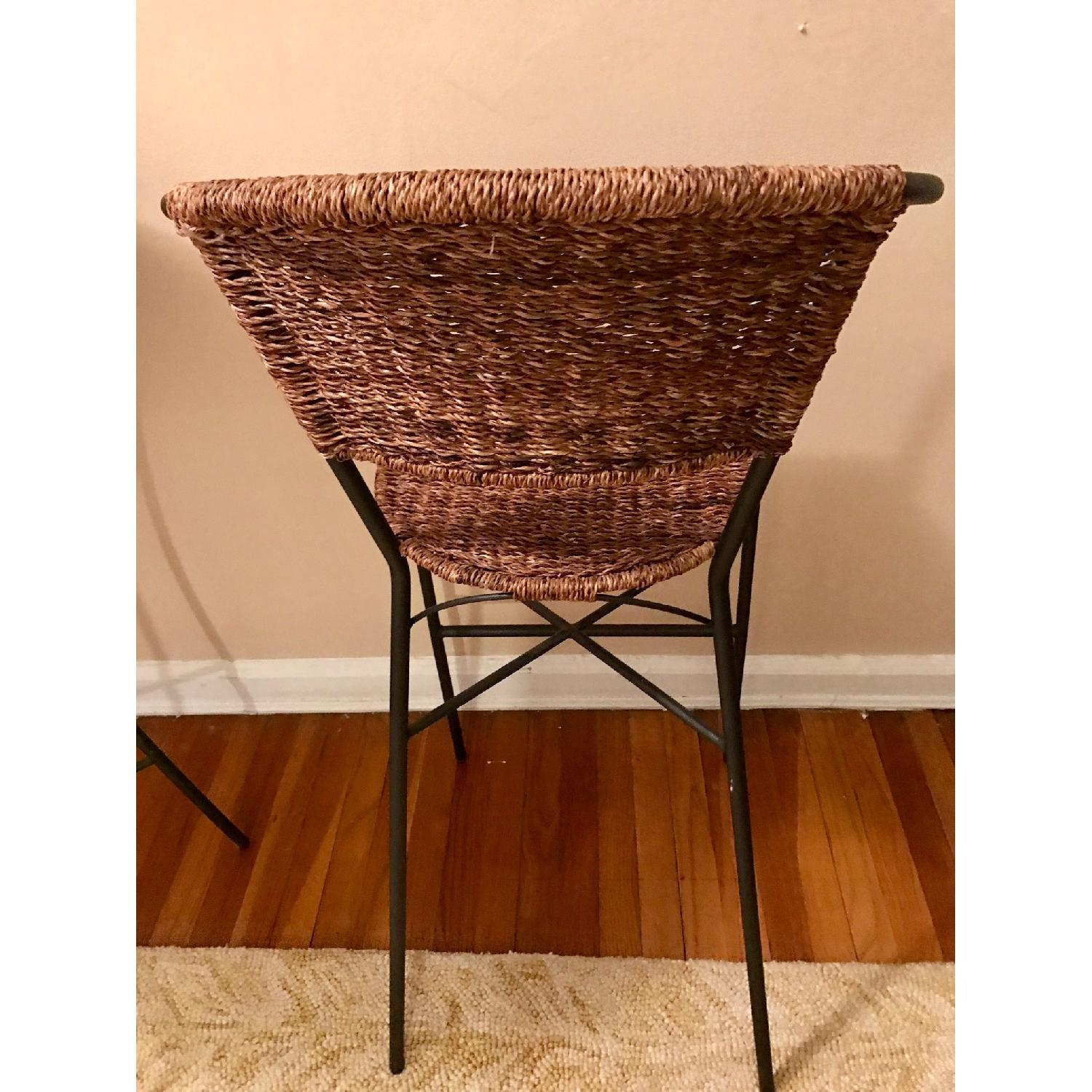 Pier 1 Glass Top Pub Table w/ Bar Stools - image-10