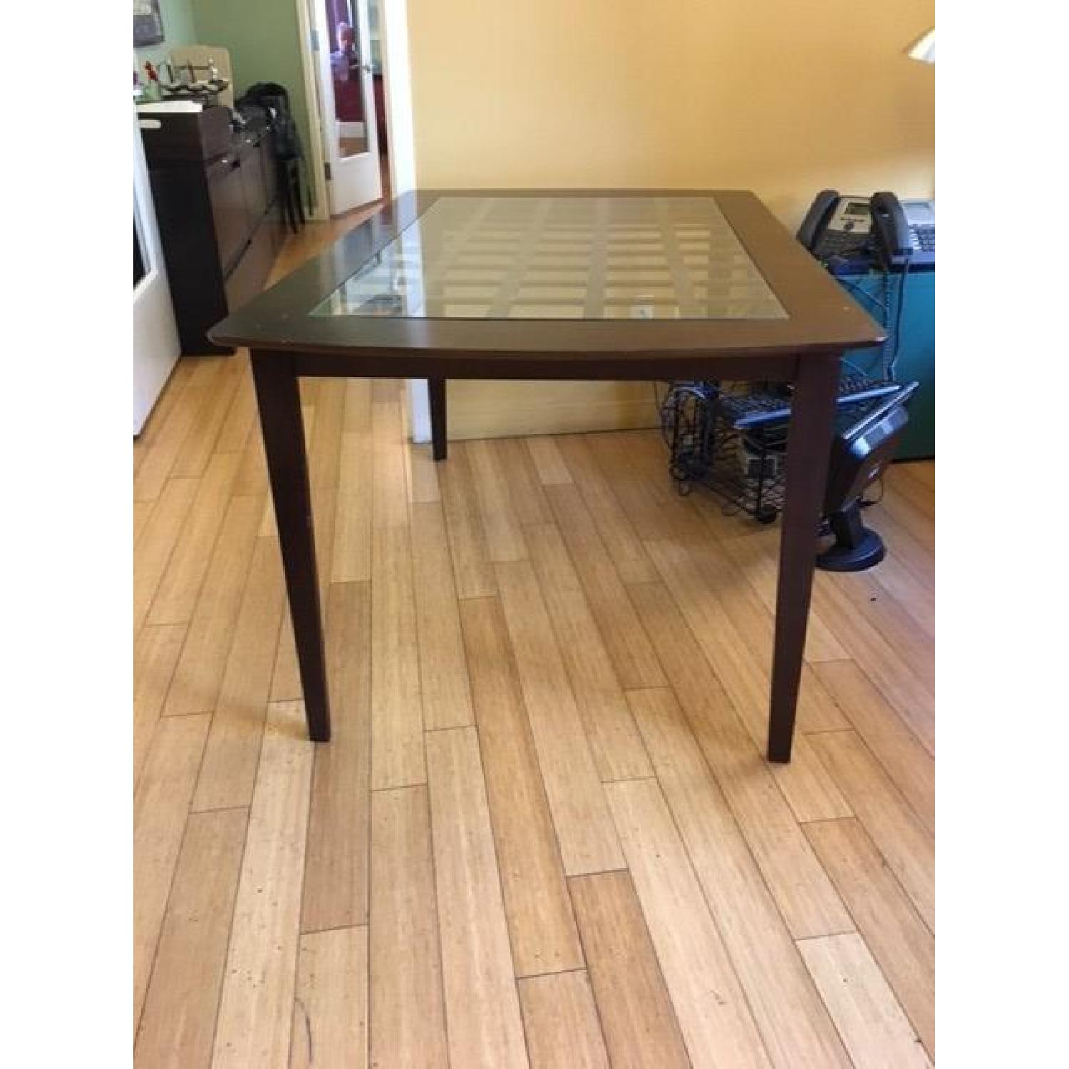 Wood & Glass Table - image-3