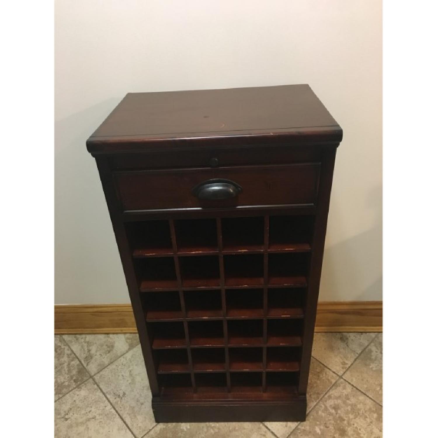 Pottery Barn Wine Rack - image-1