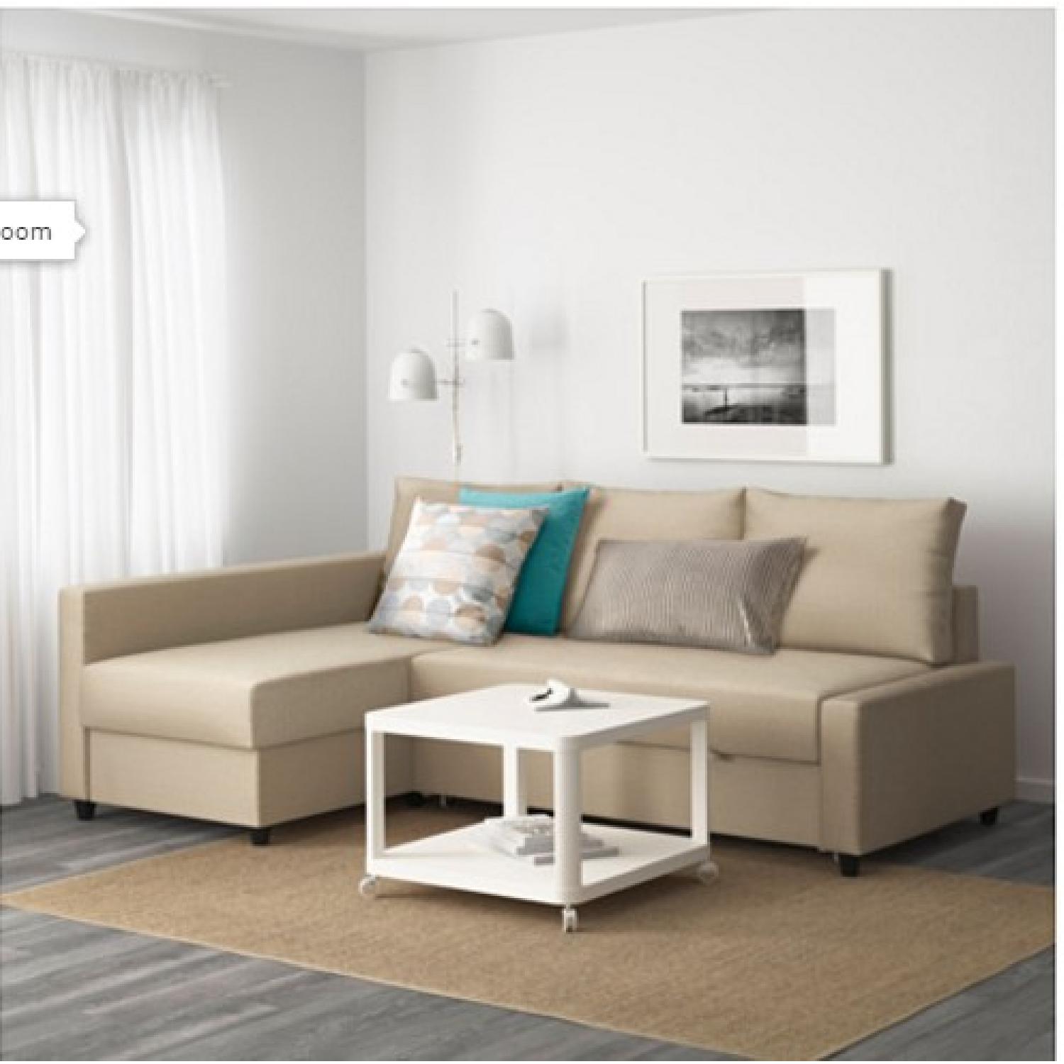 Ikea Friheten Sleeper Sectional Sofa - image-1