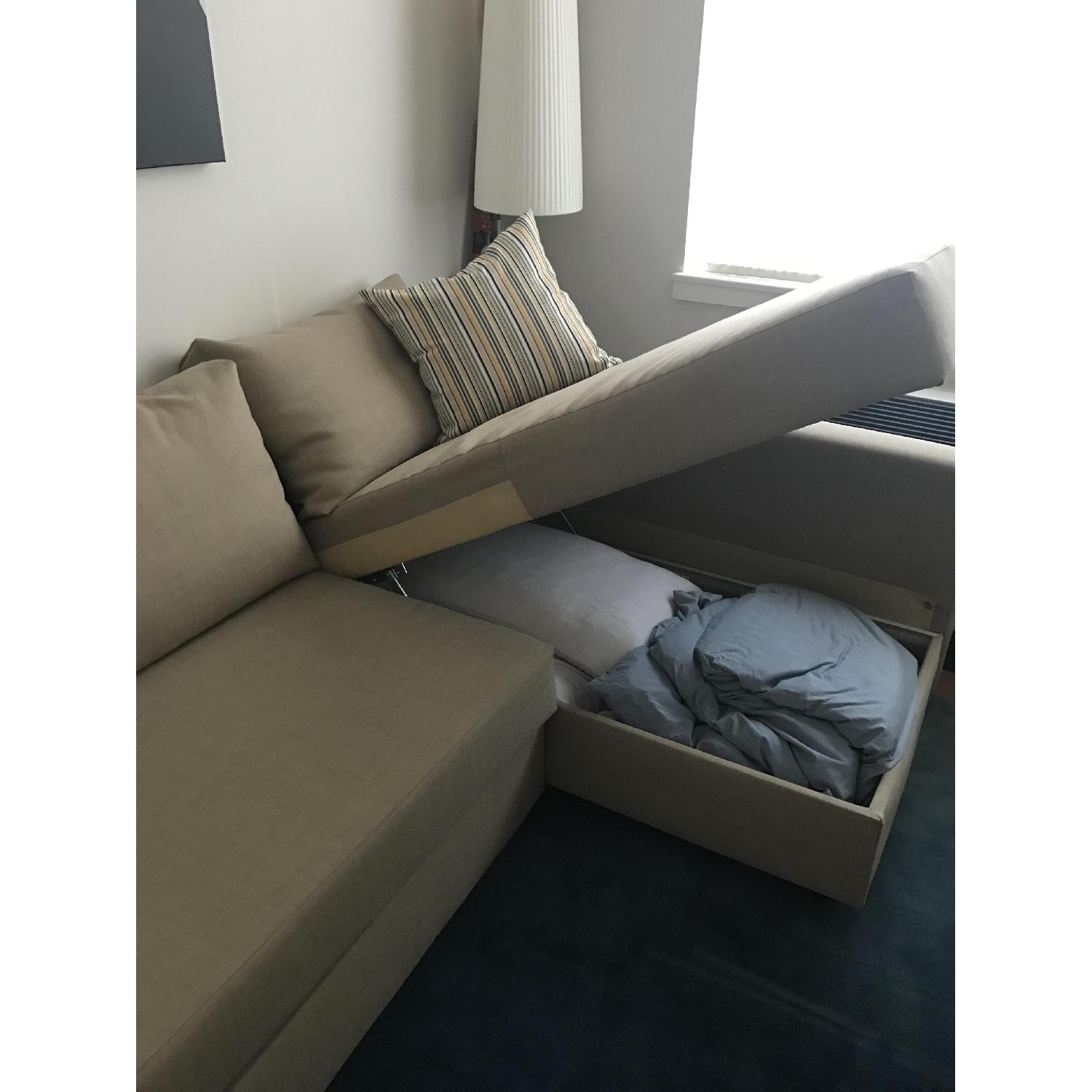 Ikea Friheten Sleeper Sectional Sofa - image-6