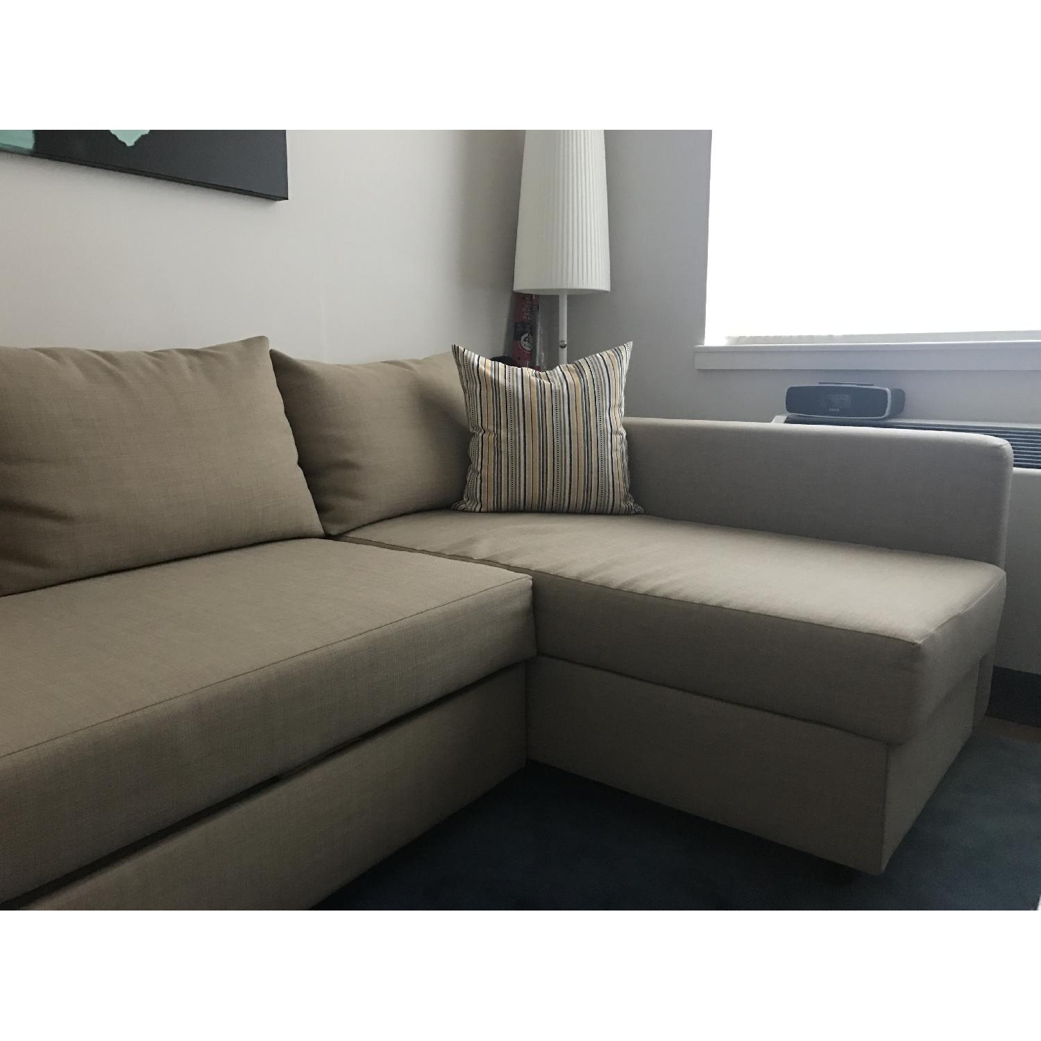 Ikea Friheten Sleeper Sectional Sofa - image-7