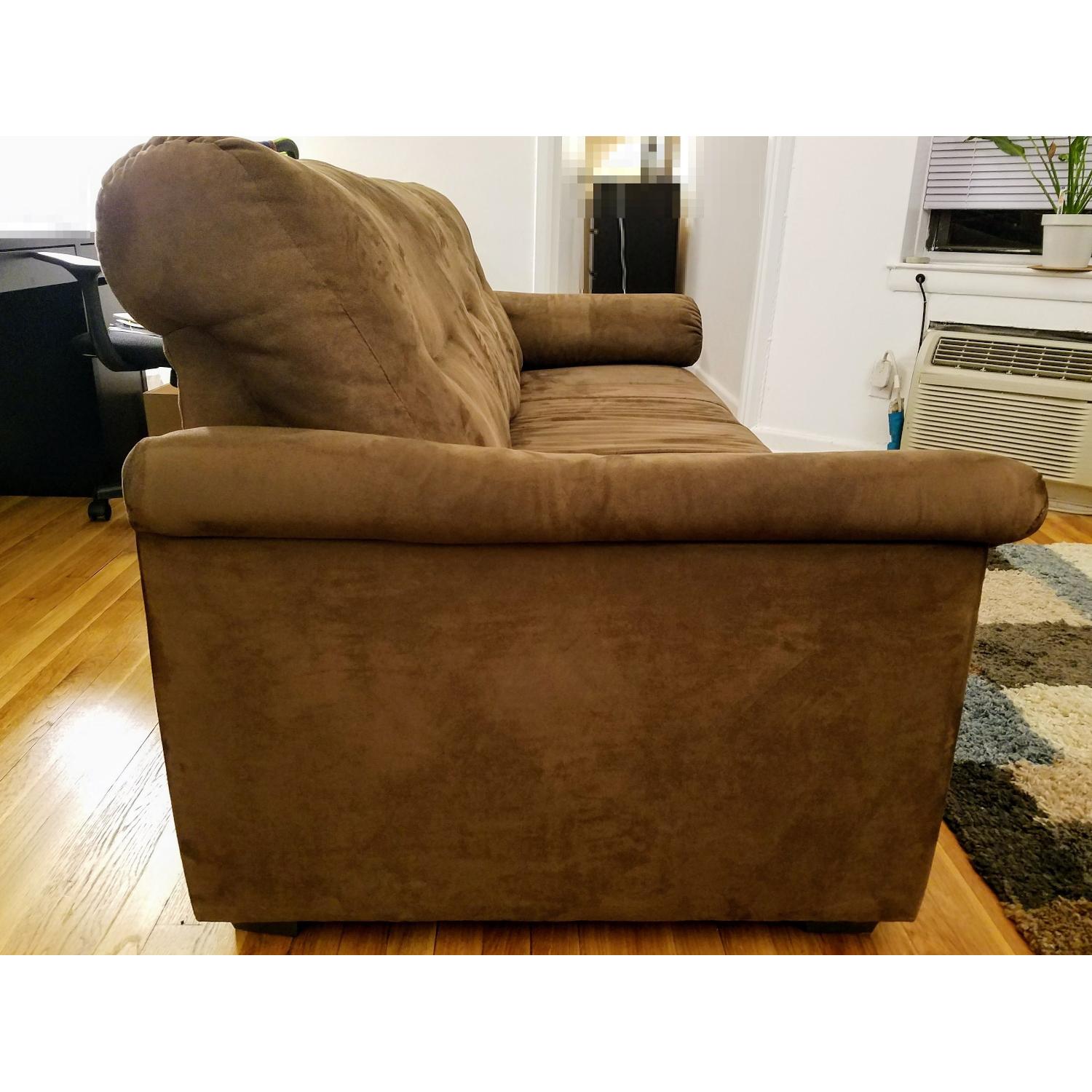 Ikea Knislinge 3-Seater Sofa in Samsta Dark Brown - image-3