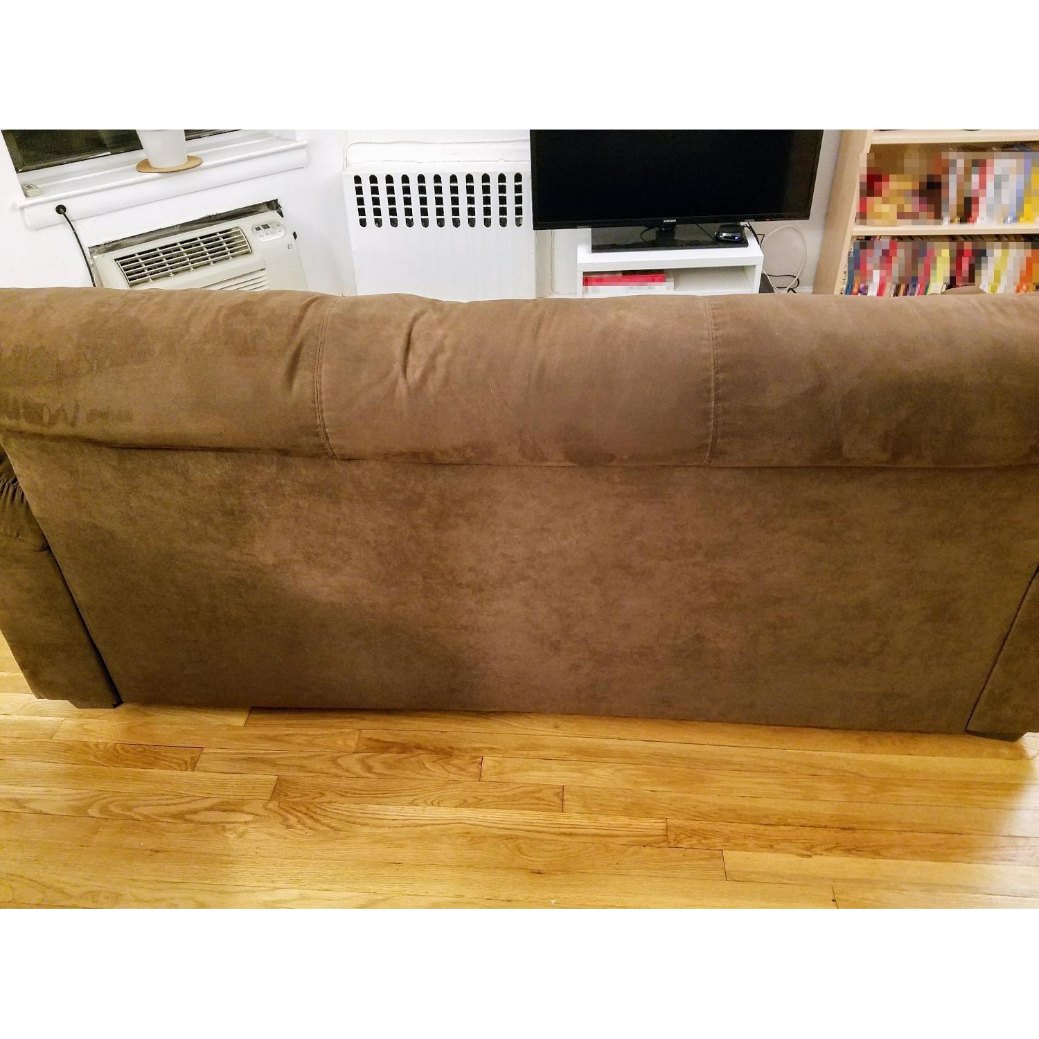 Ikea Knislinge 3-Seater Sofa in Samsta Dark Brown - image-4