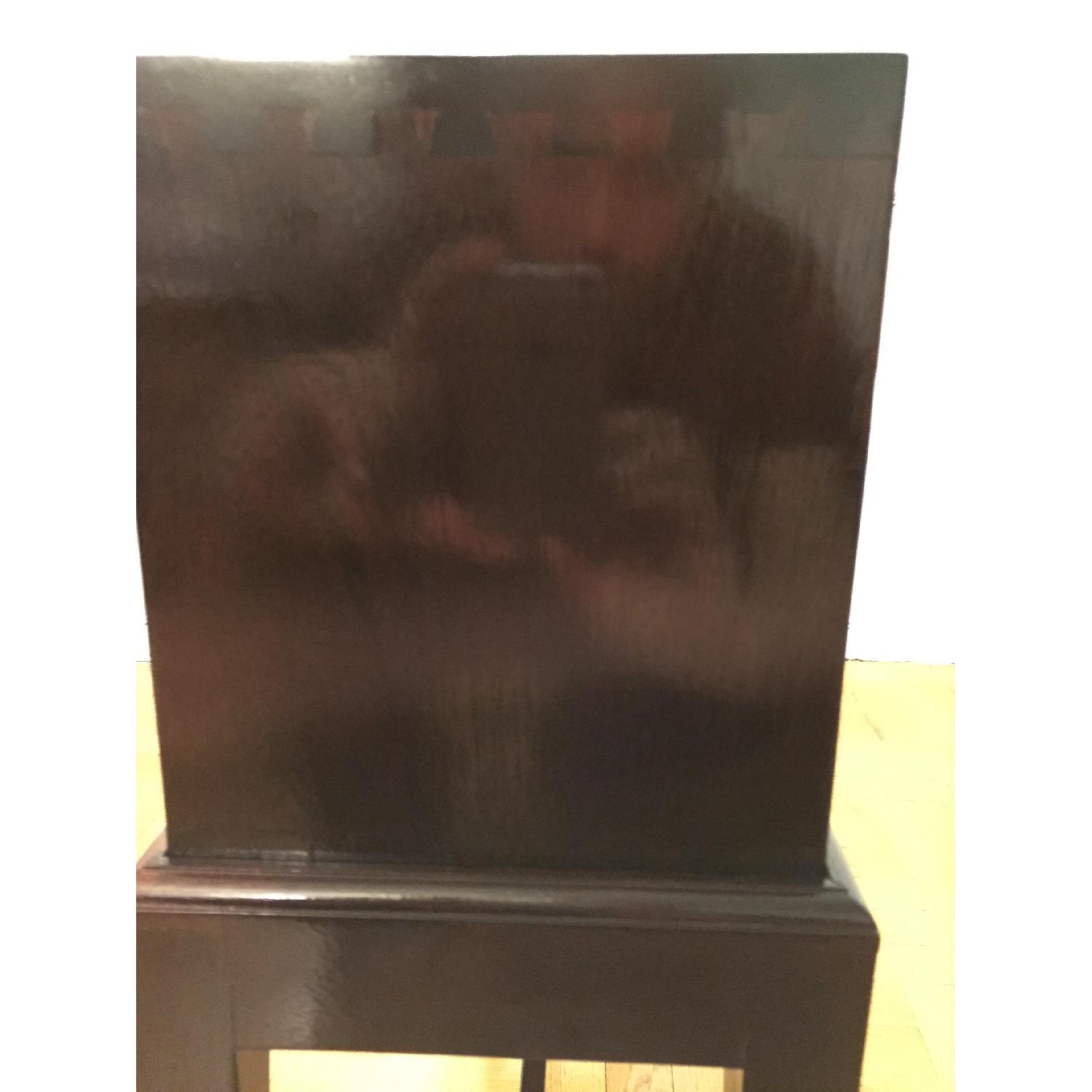 Narrow Solid Cherry Console Table - image-12