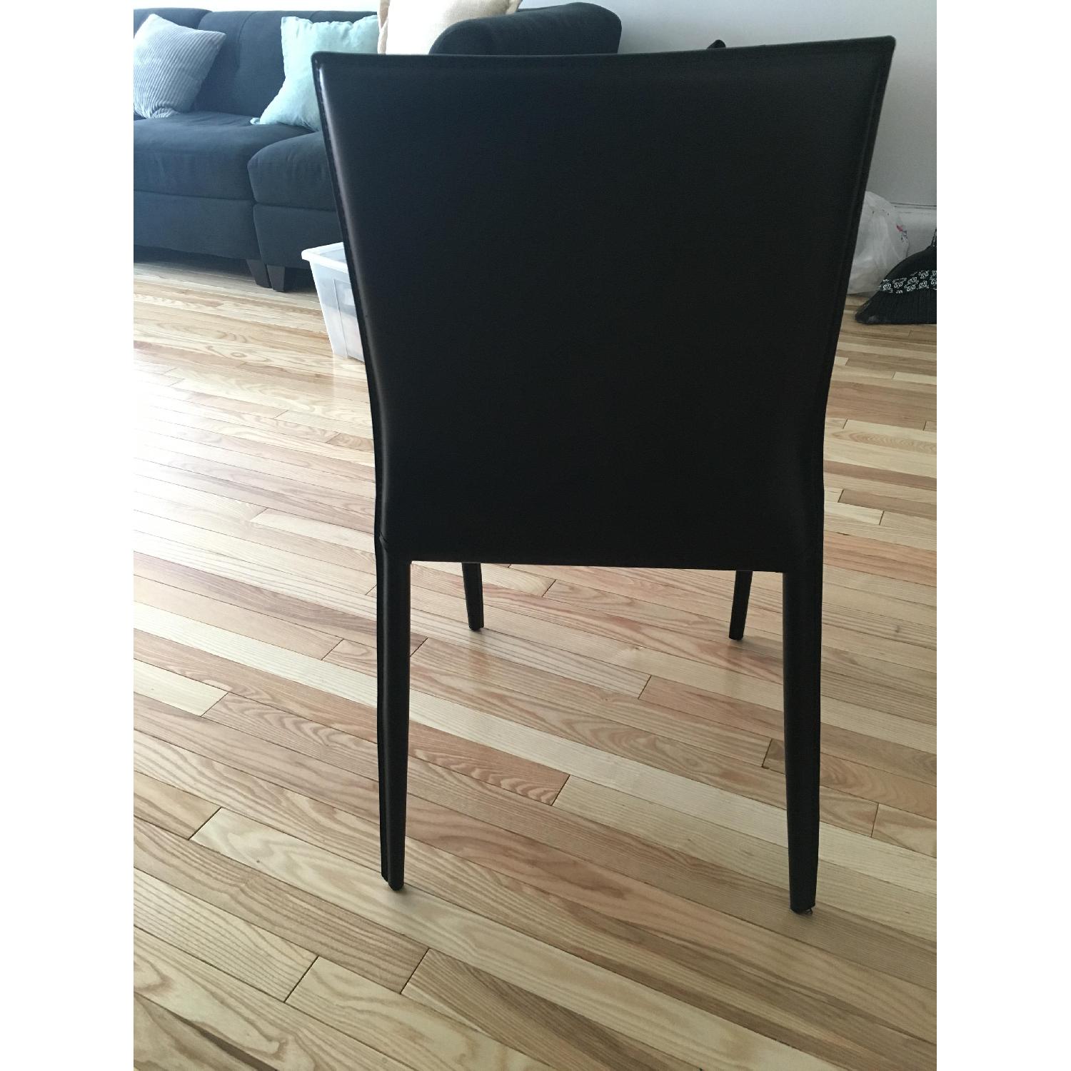 Room & Board Leather Dining Chairs - AptDeco