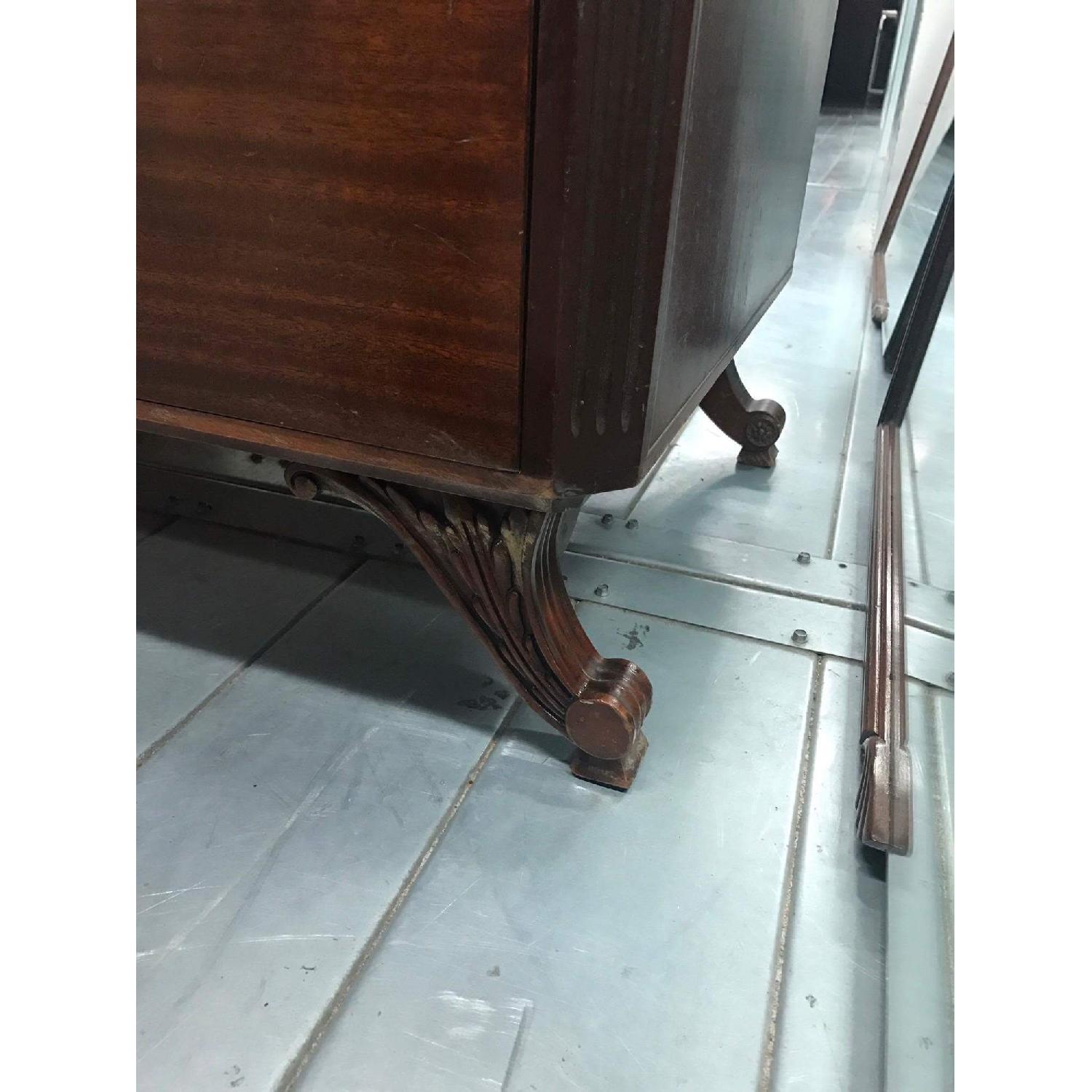 Rway Furniture Antique 1930s Mahogany Dresser w/ Mirror - image-6
