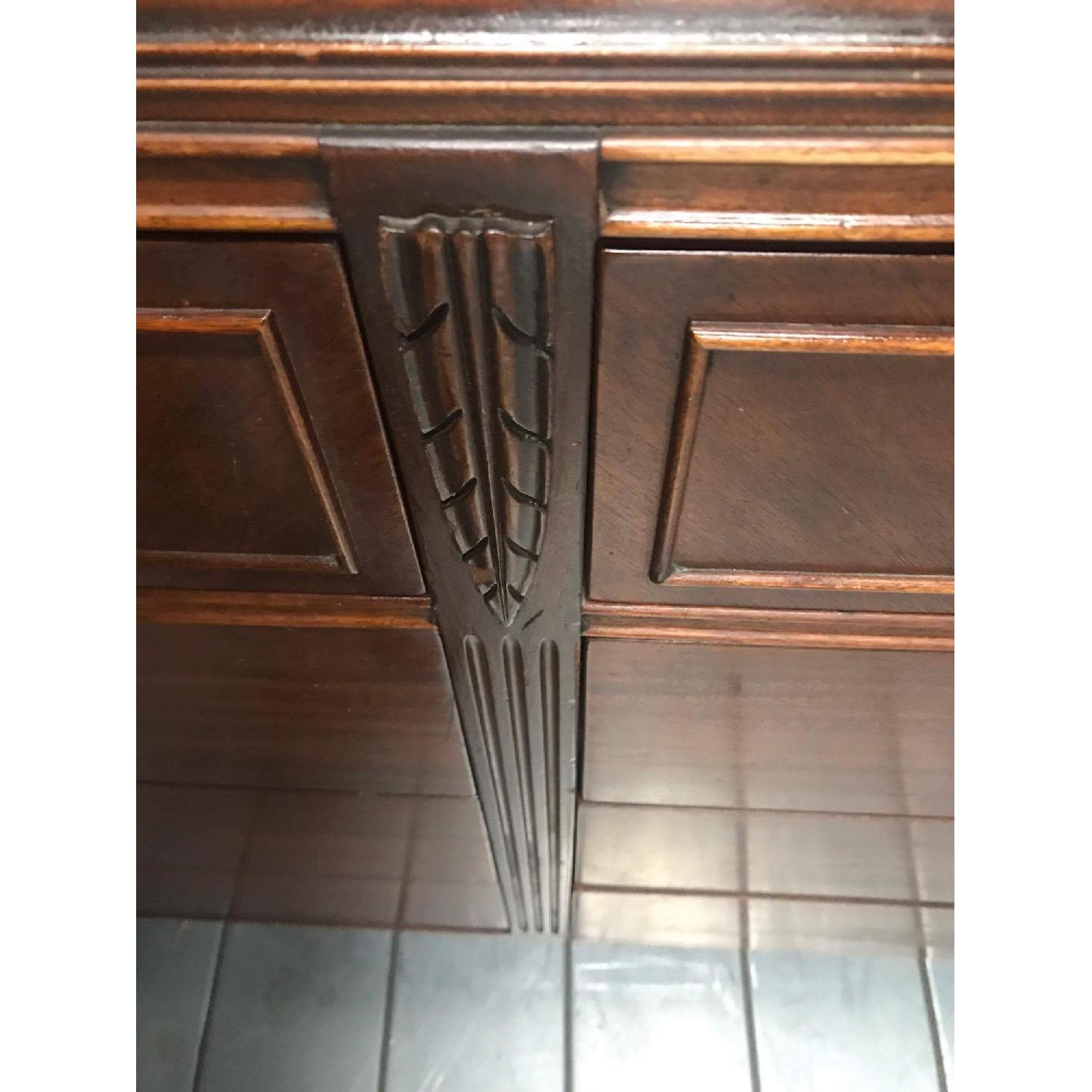 Rway Furniture Antique 1930s Mahogany Dresser w/ Mirror - image-11