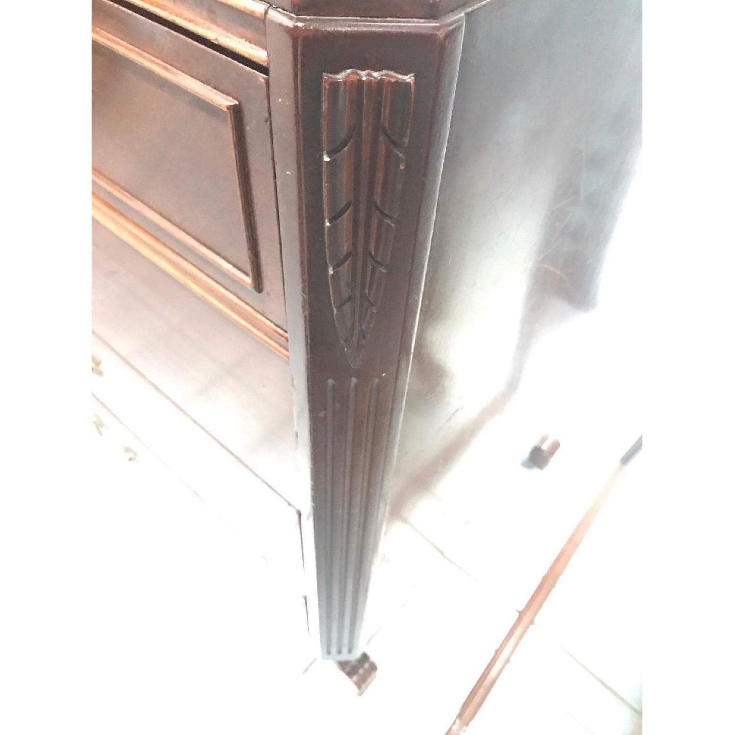 Rway Furniture Antique 1930s Mahogany Dresser w/ Mirror - image-14