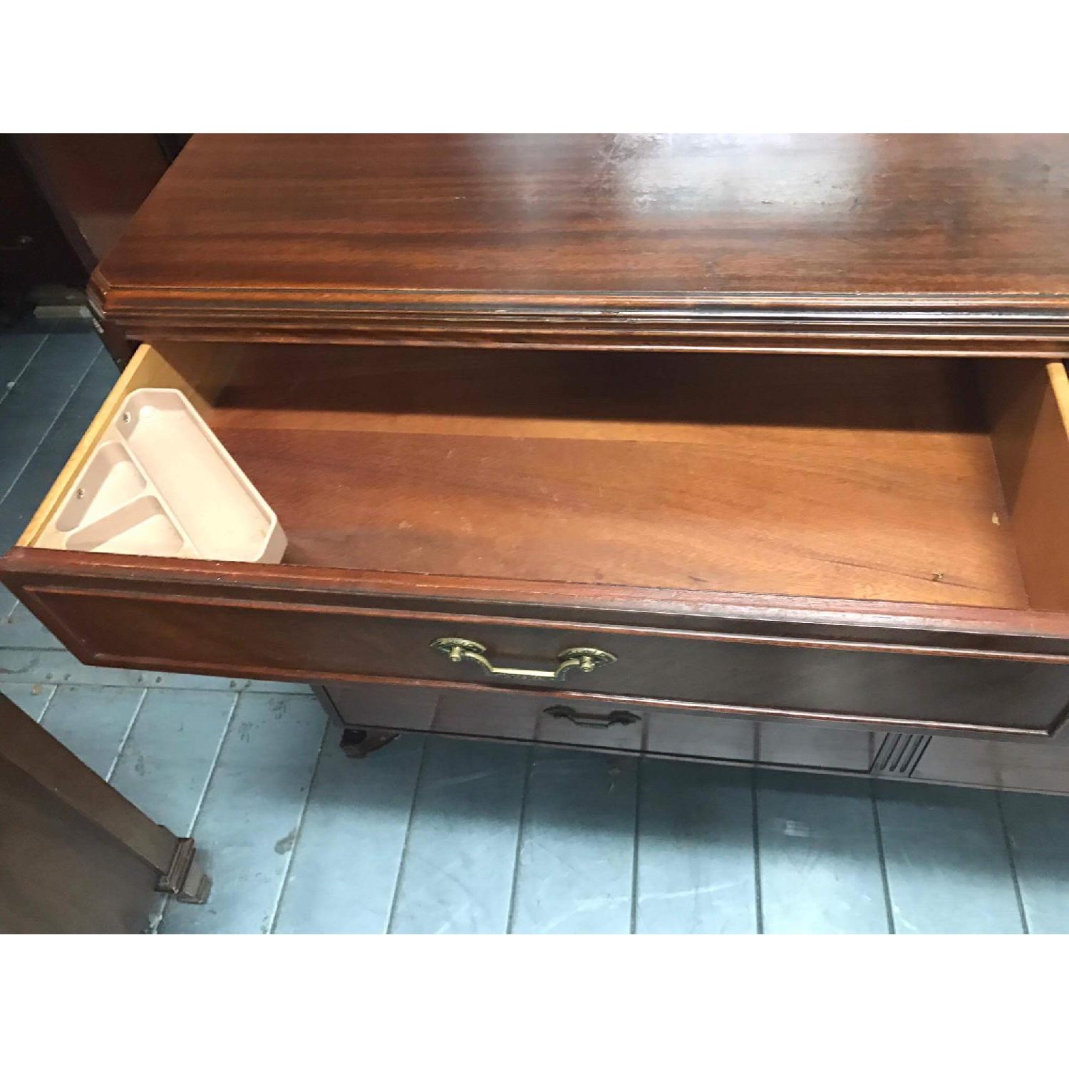 Rway Furniture Antique 1930s Mahogany Dresser w/ Mirror - image-16