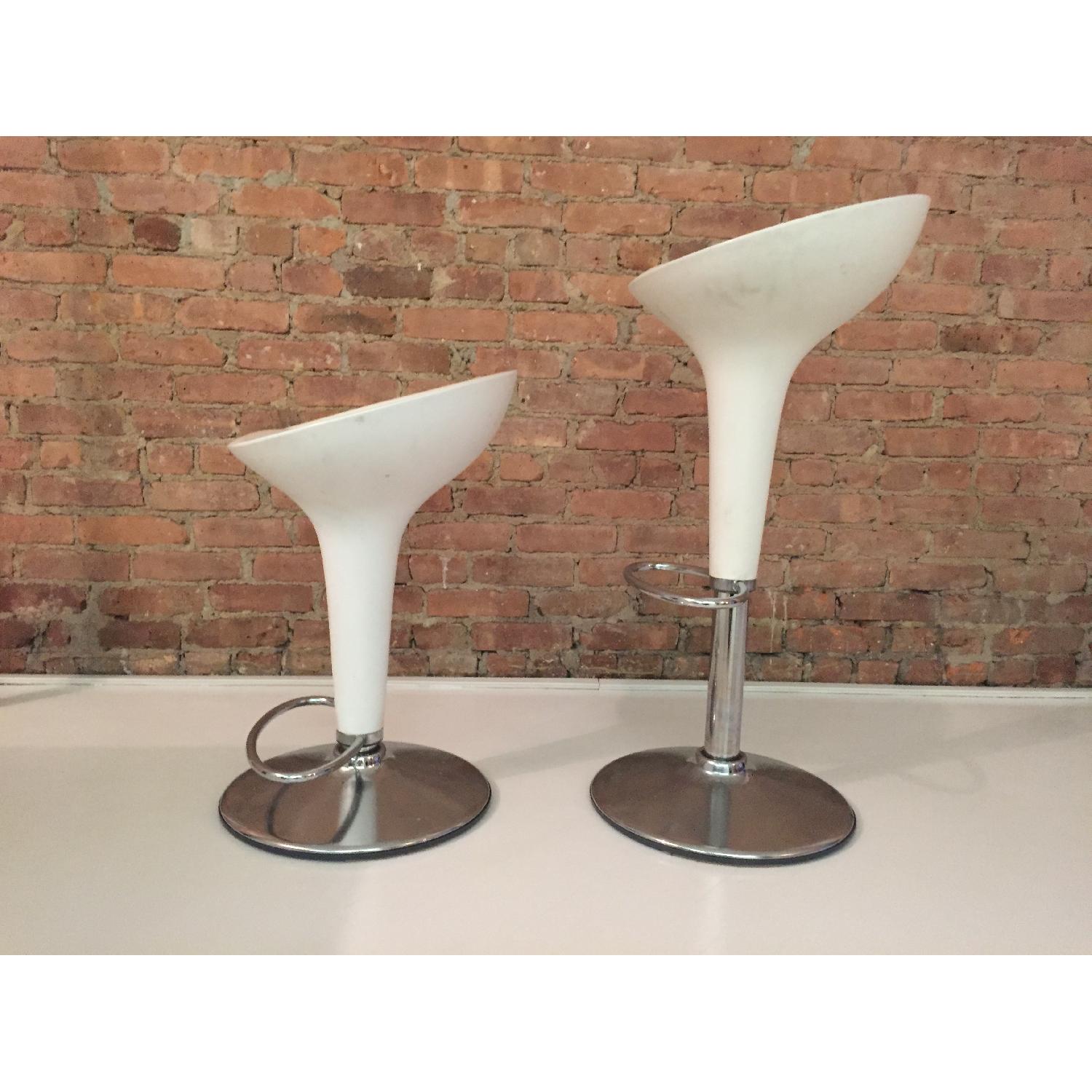 Adjustable Swivel Barstools - image-3